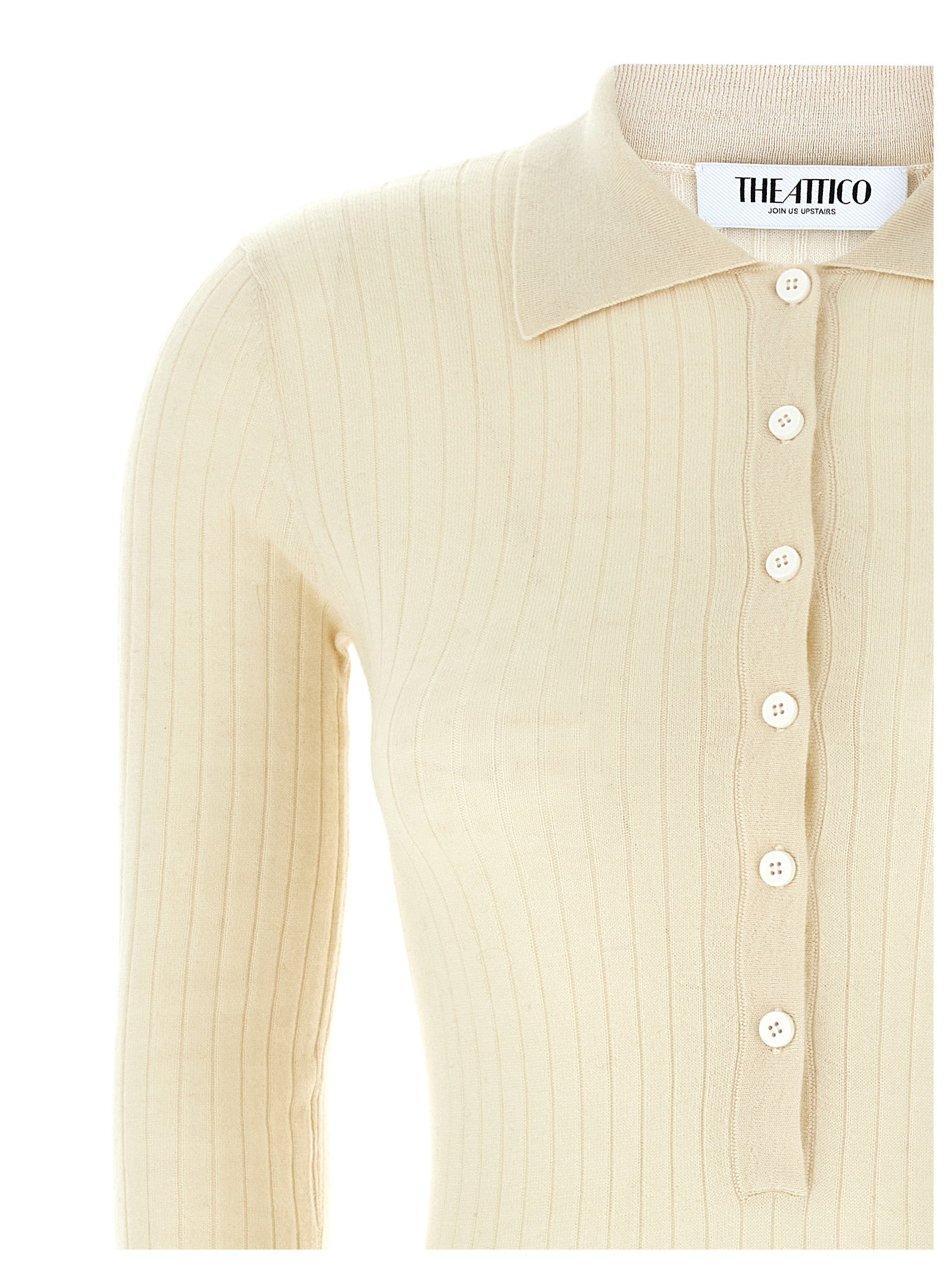 The Attico Ribbed Sweater