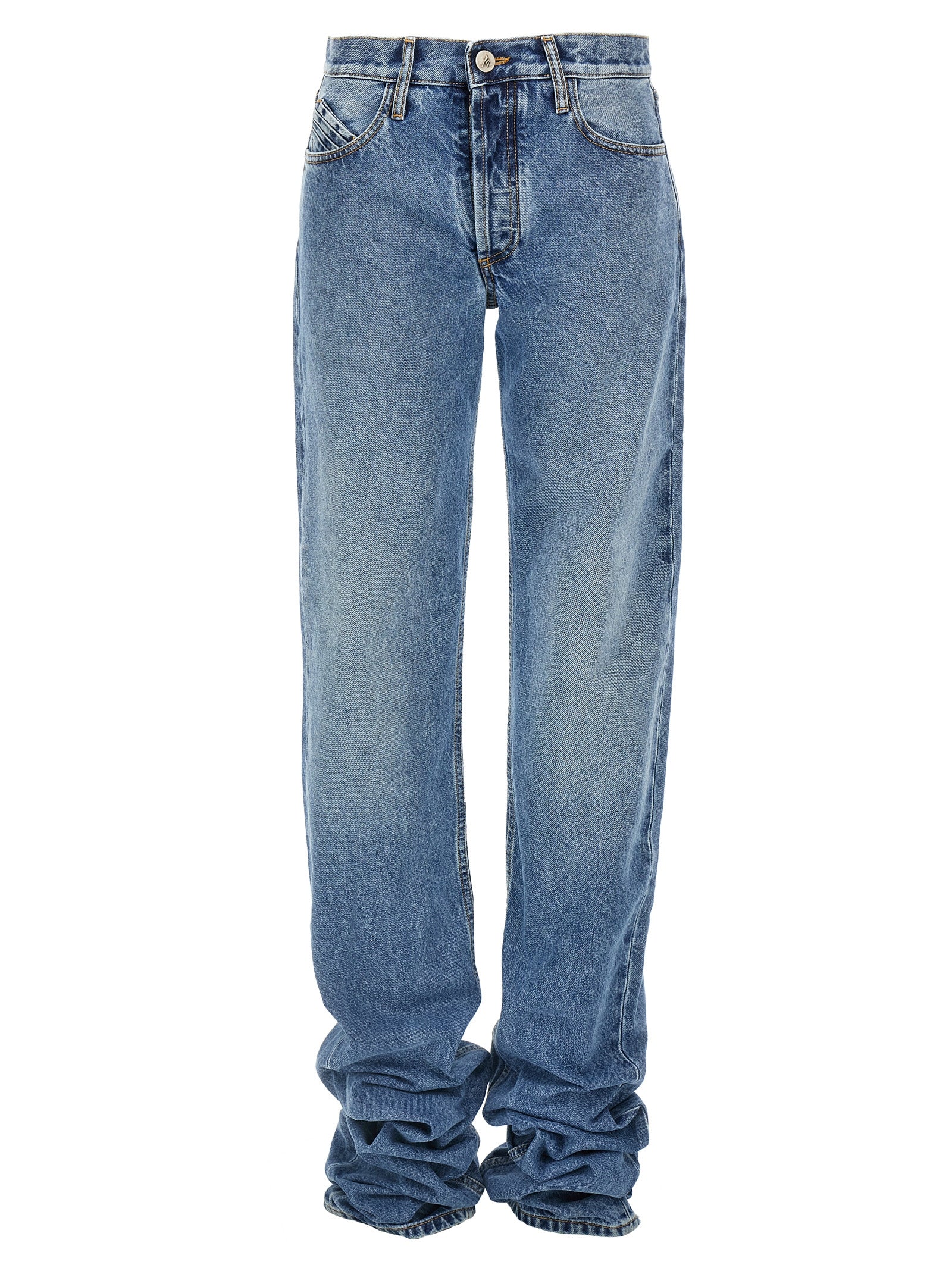 The Attico Long Denim Jeans