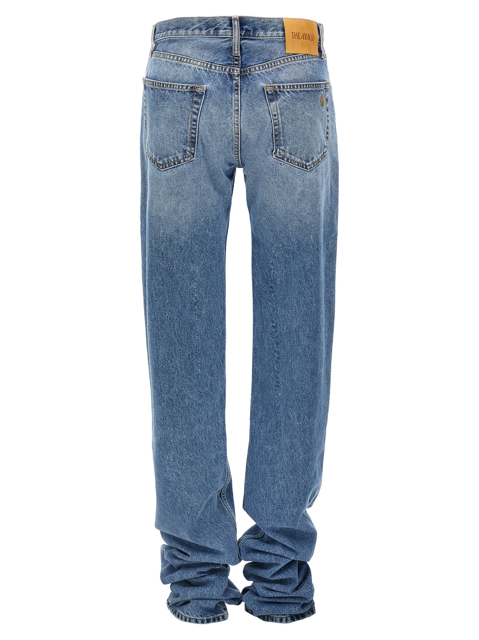 The Attico Long Denim Jeans