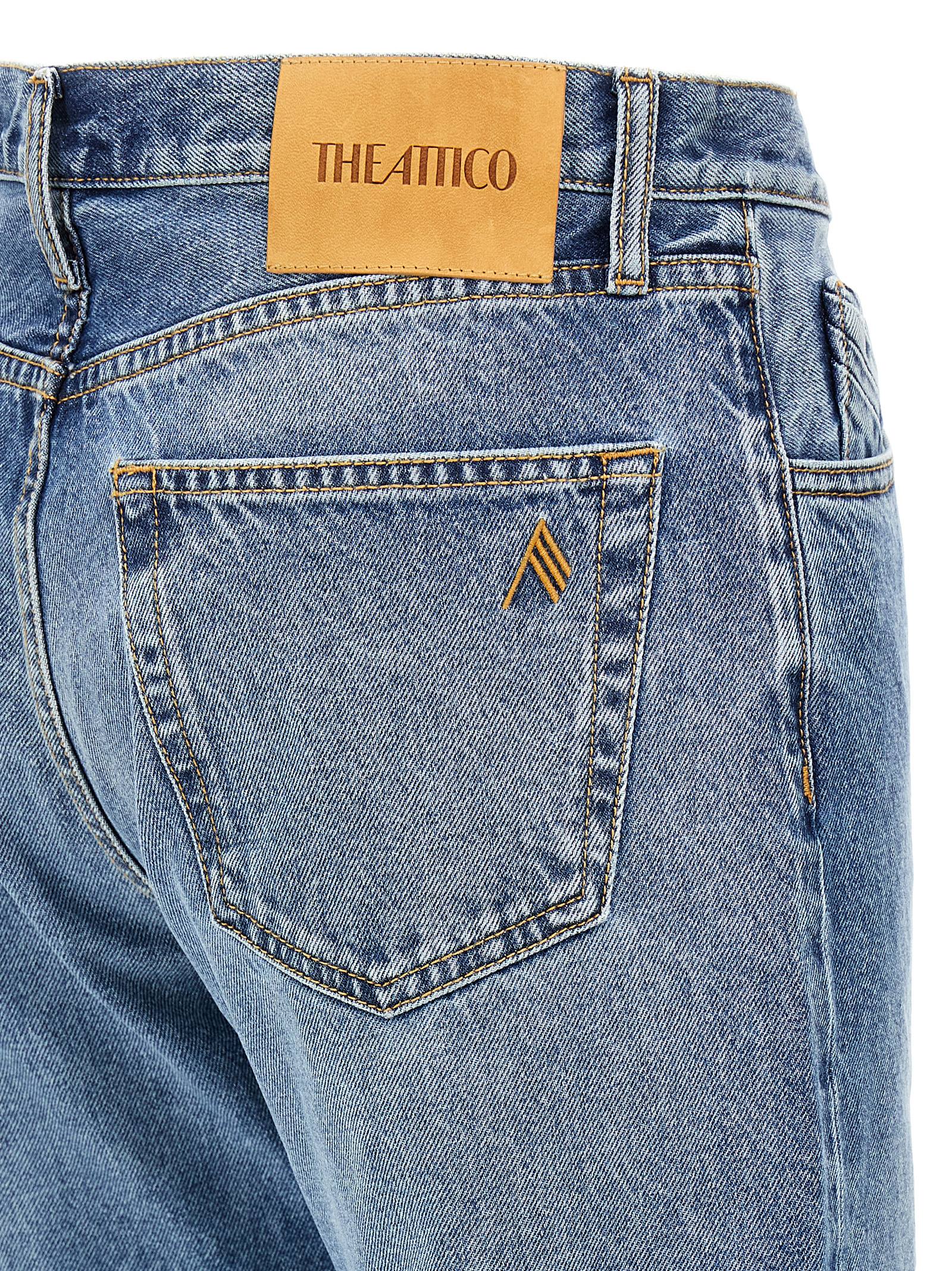 The Attico Long Denim Jeans