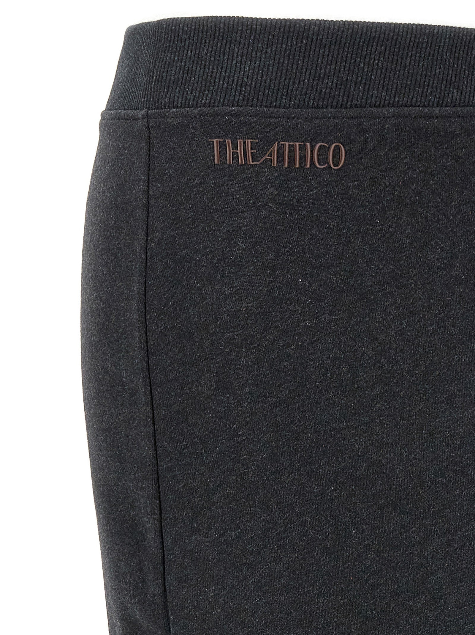 The Attico Asymmetrical Midi Skirt