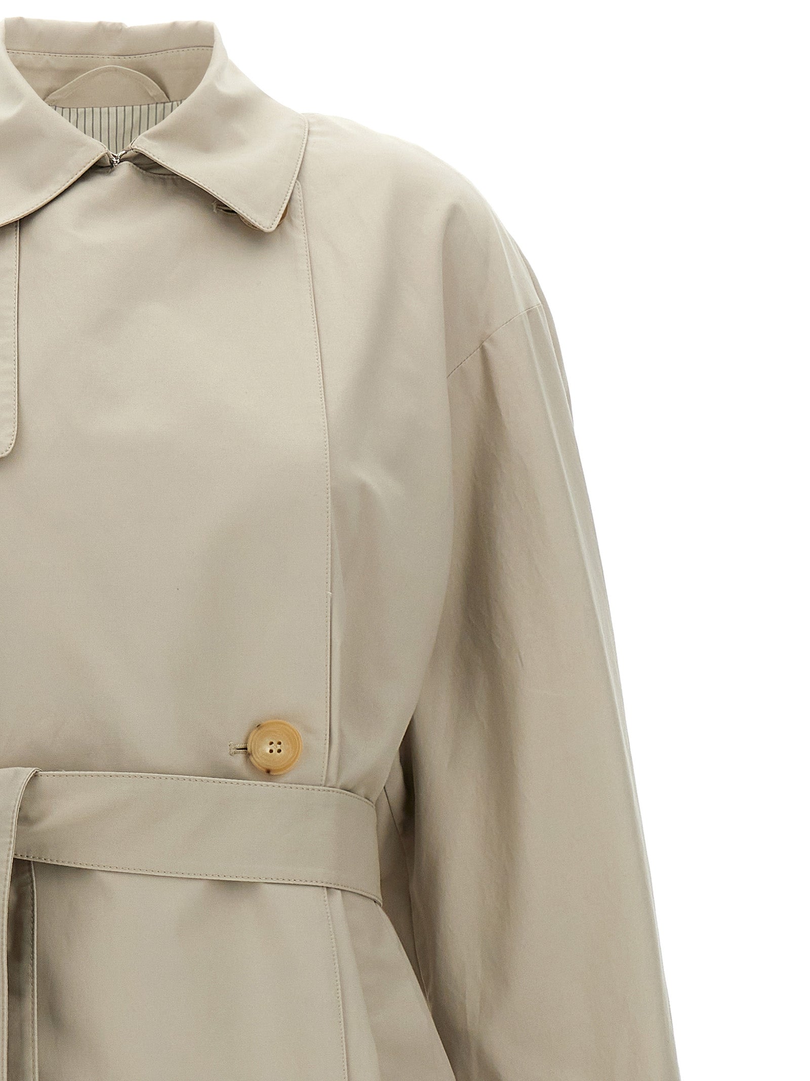 Max Mara The Cube 'Strench' Trench Coat