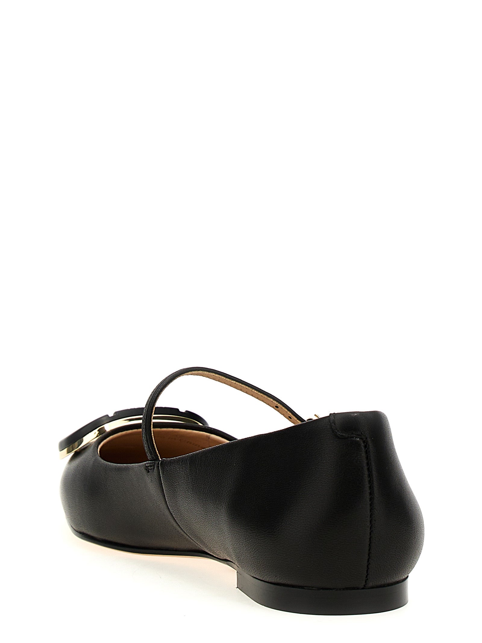 Twin Set 'Oval T' Ballet Flats