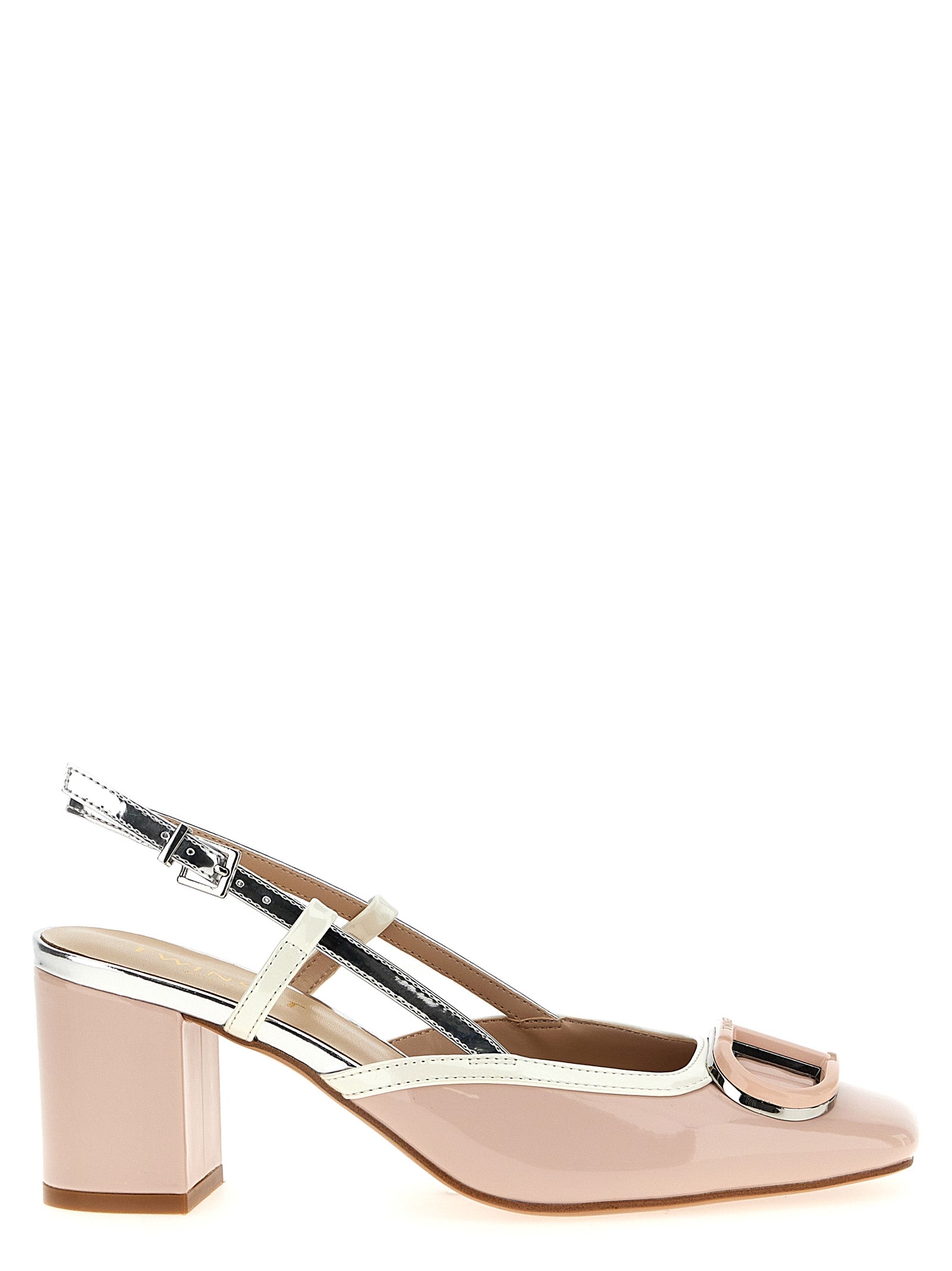 Twin Set Patent Leather Slingback