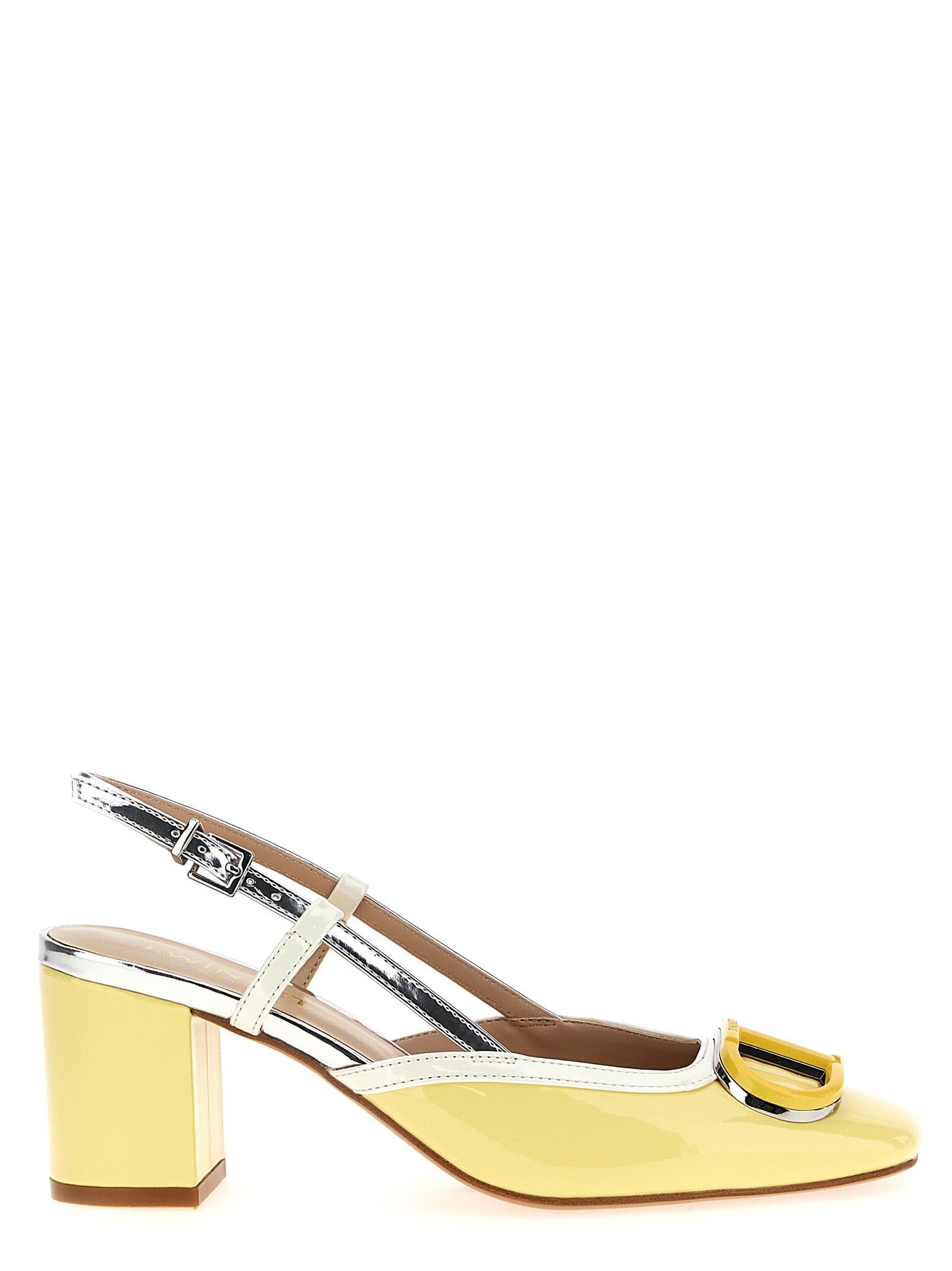 Twin Set Patent Leather Slingback