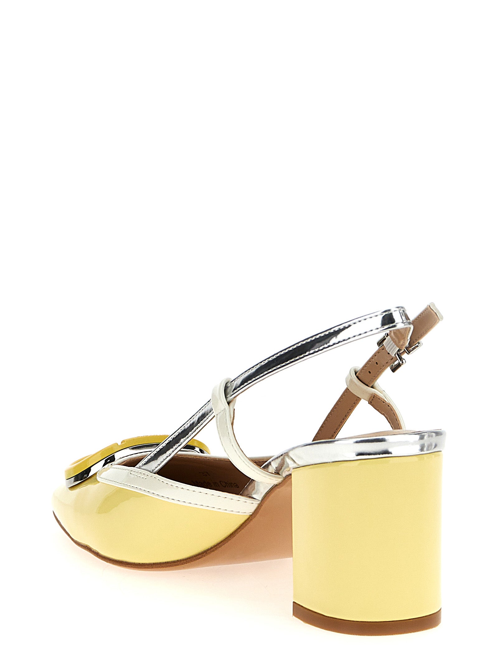 Twin Set Patent Leather Slingback