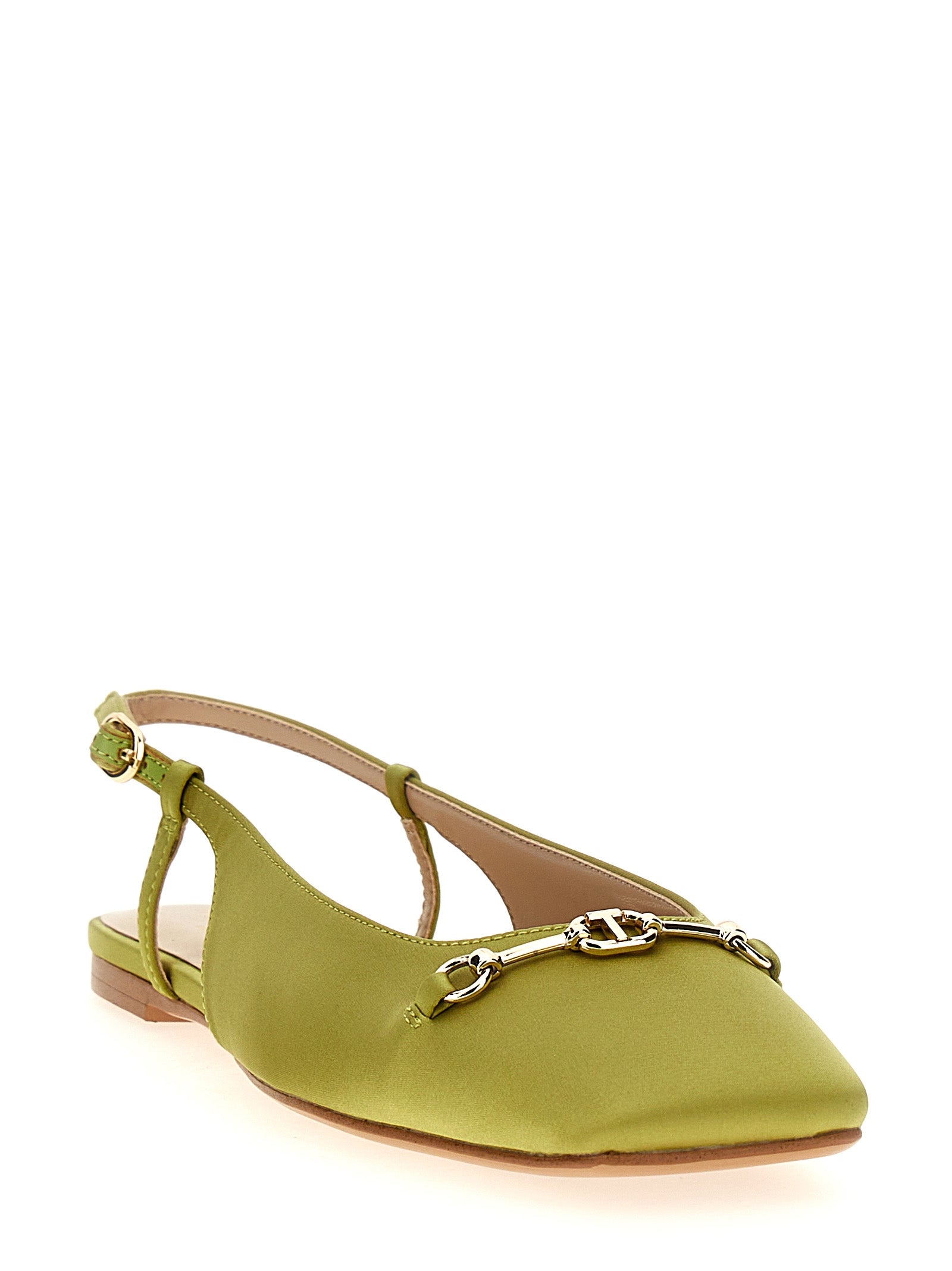 Twin Set Satin Slingback