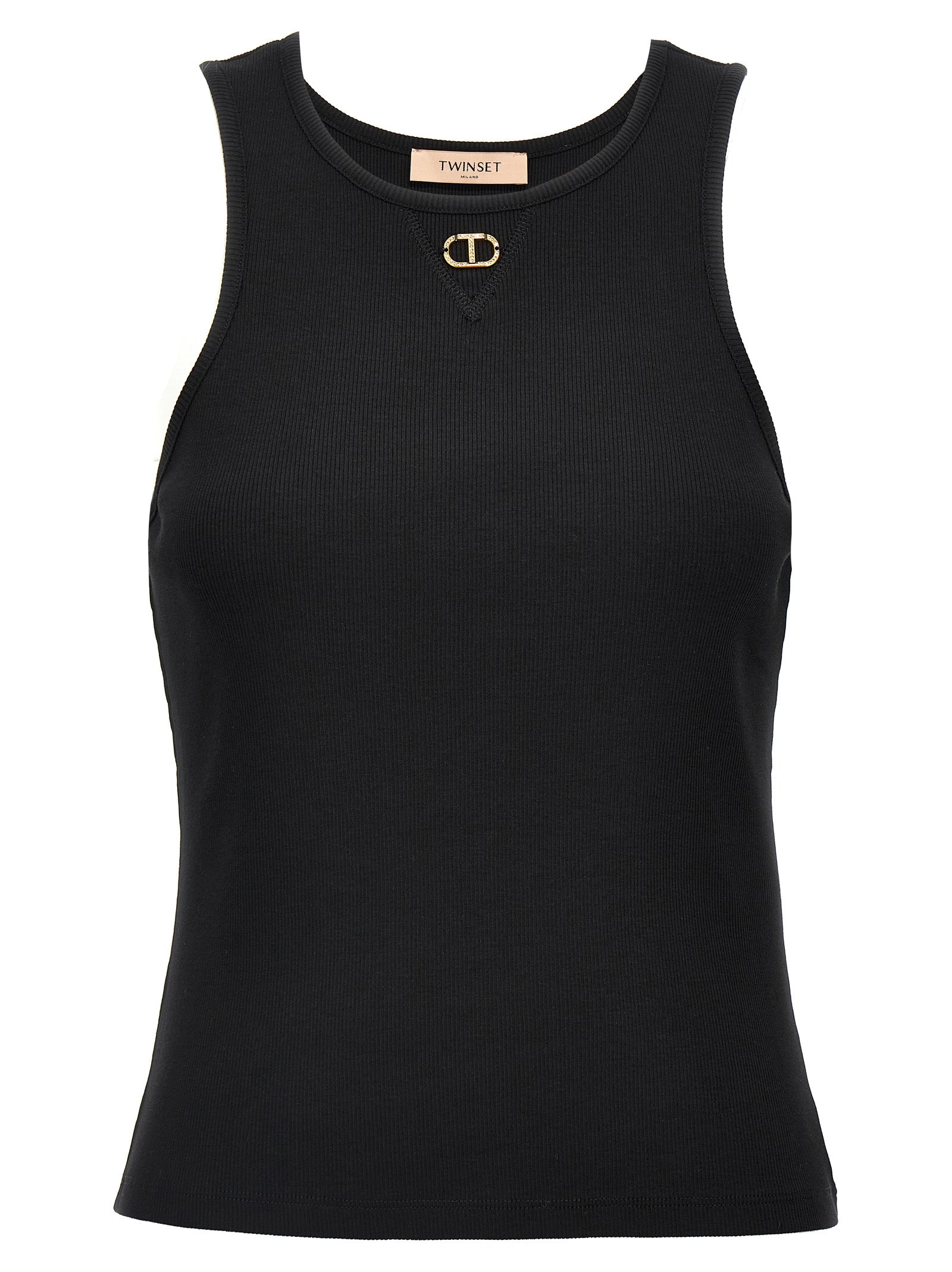 Twin Set 'Oval T' Tank Top