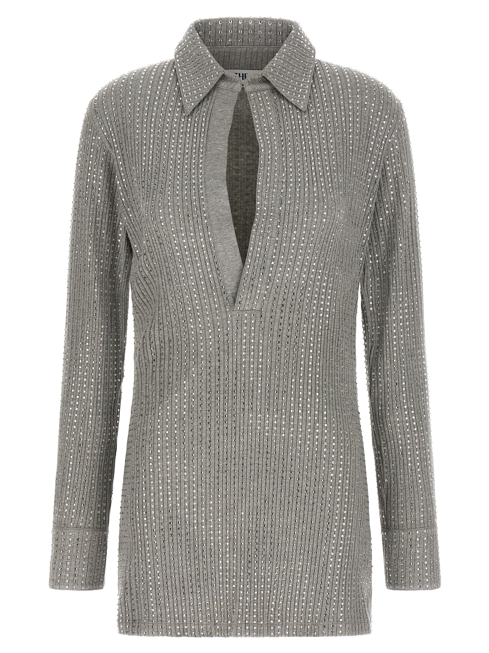 The Attico Rhinestone Dress