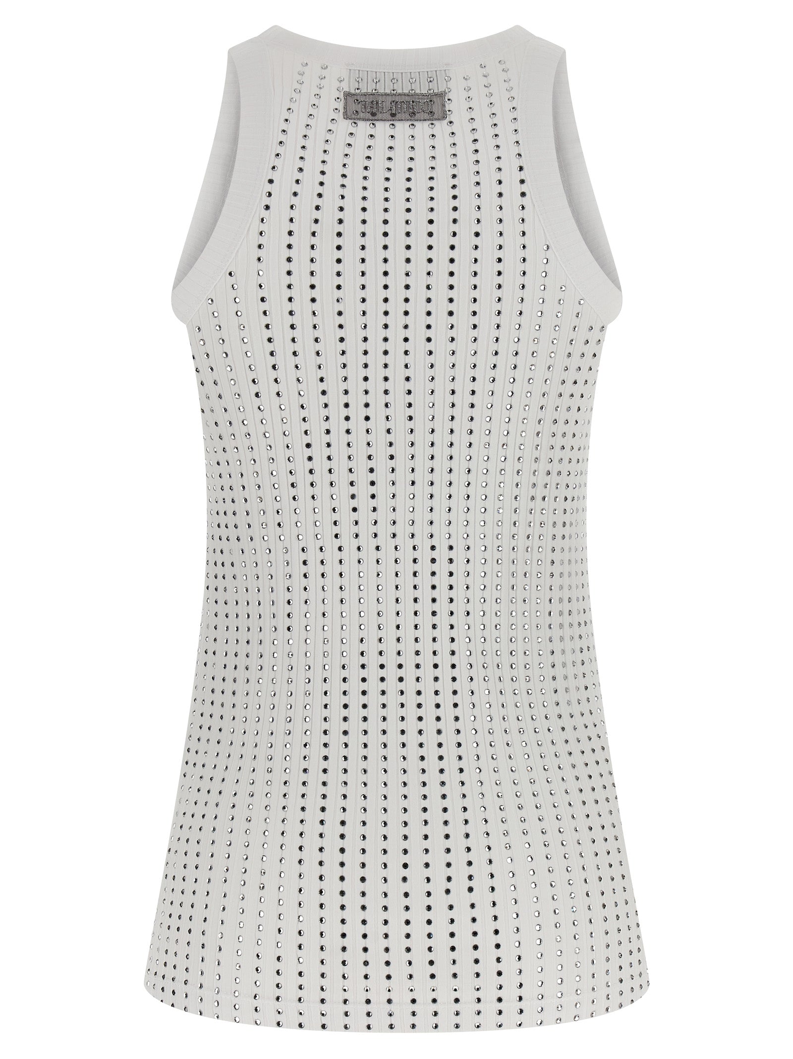 The Attico Rhinestone Tank Top