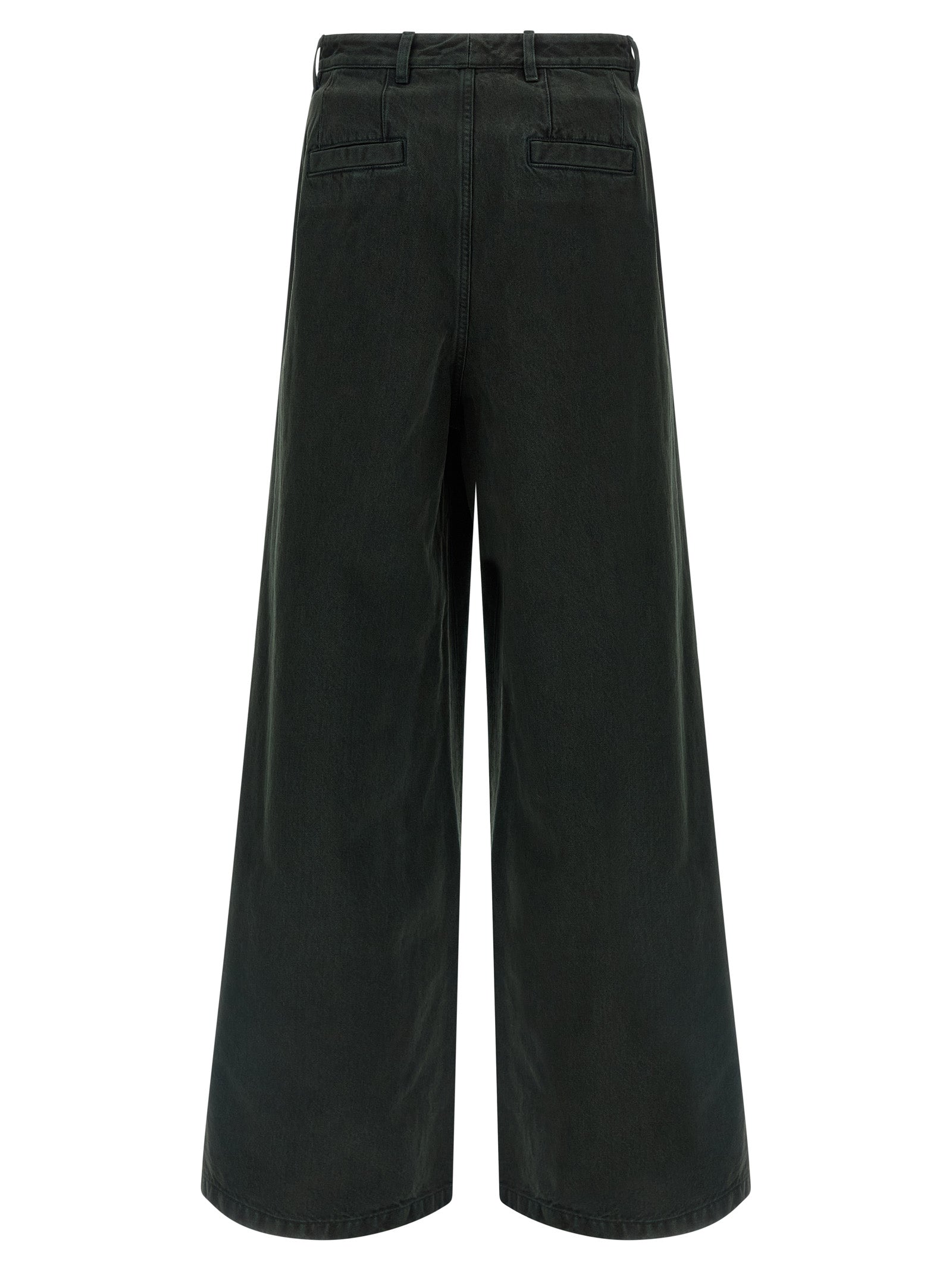Dries Van Noten  Velvet Insert Jeans