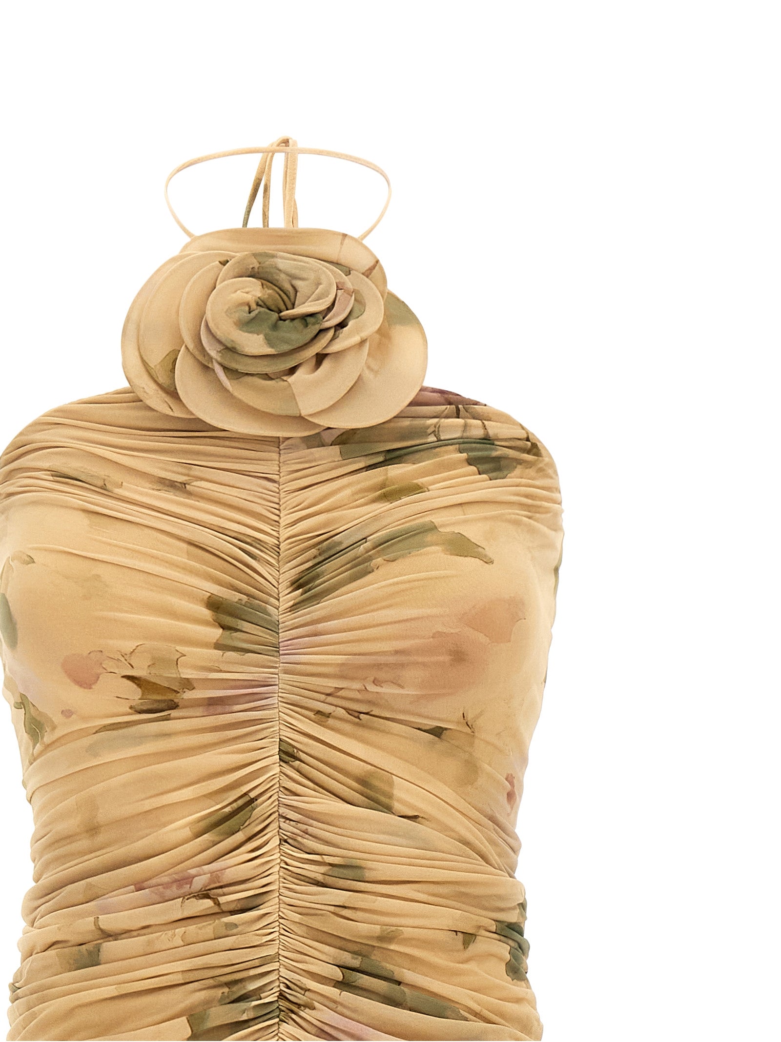 Magda Butrym 'Dress37' Dress With 3D Floral Detail