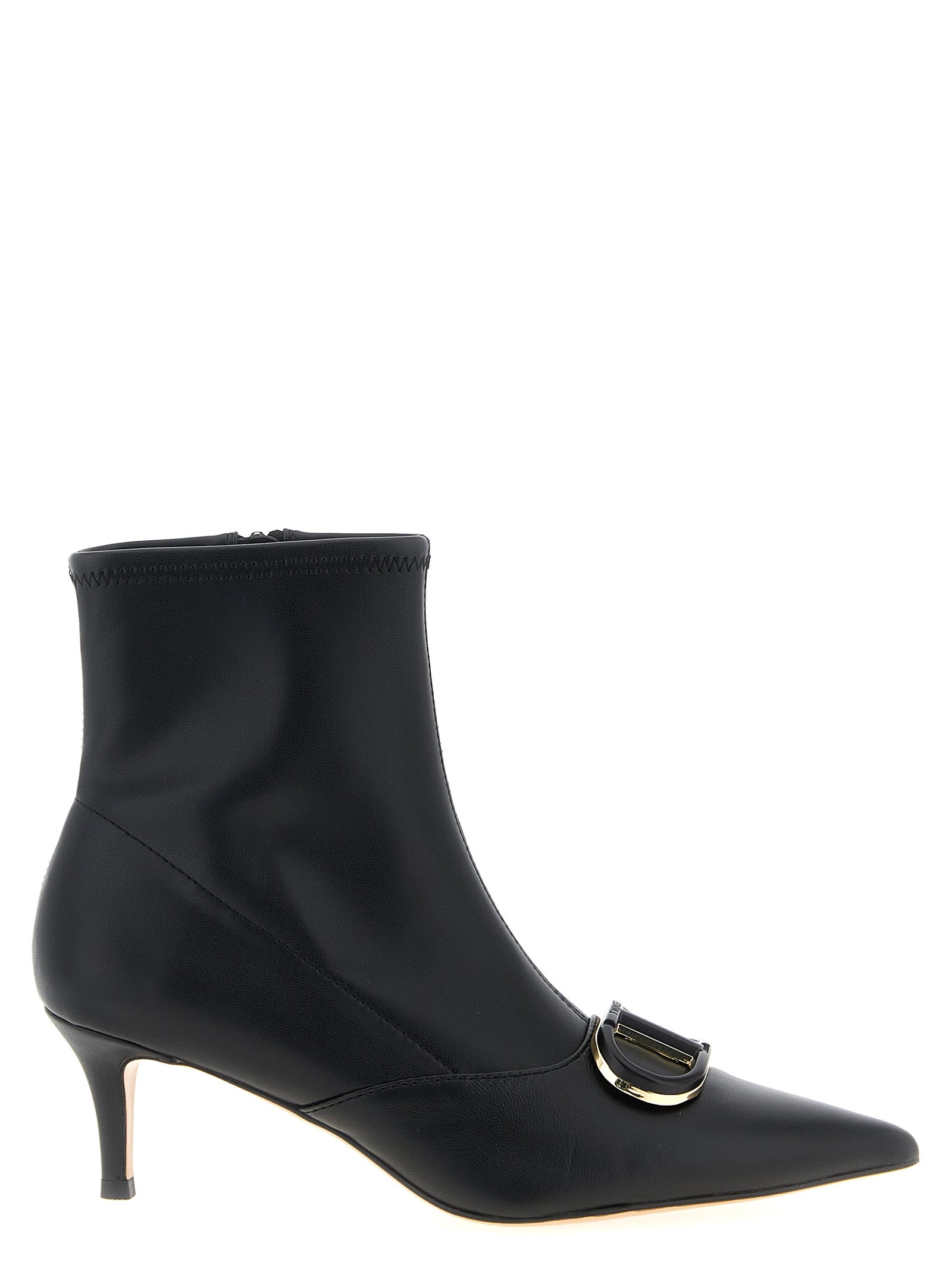 Twin Set 'Oval T' Ankle Boots