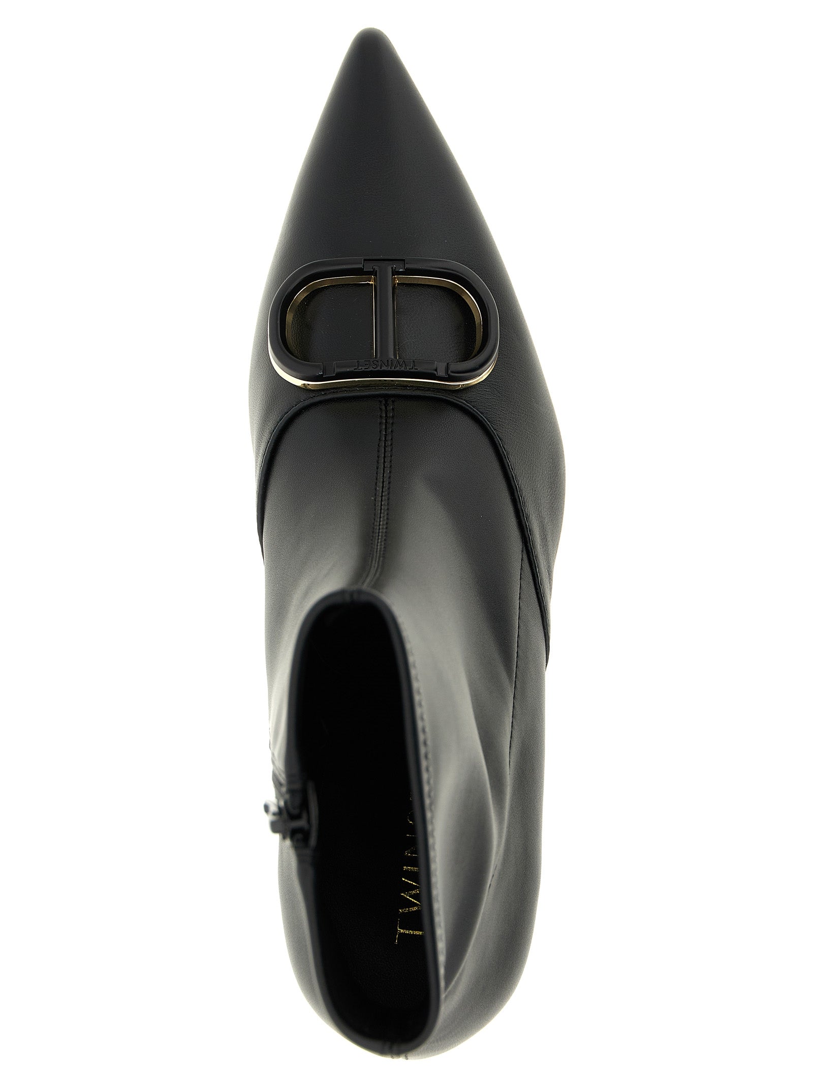 Twin Set 'Oval T' Ankle Boots