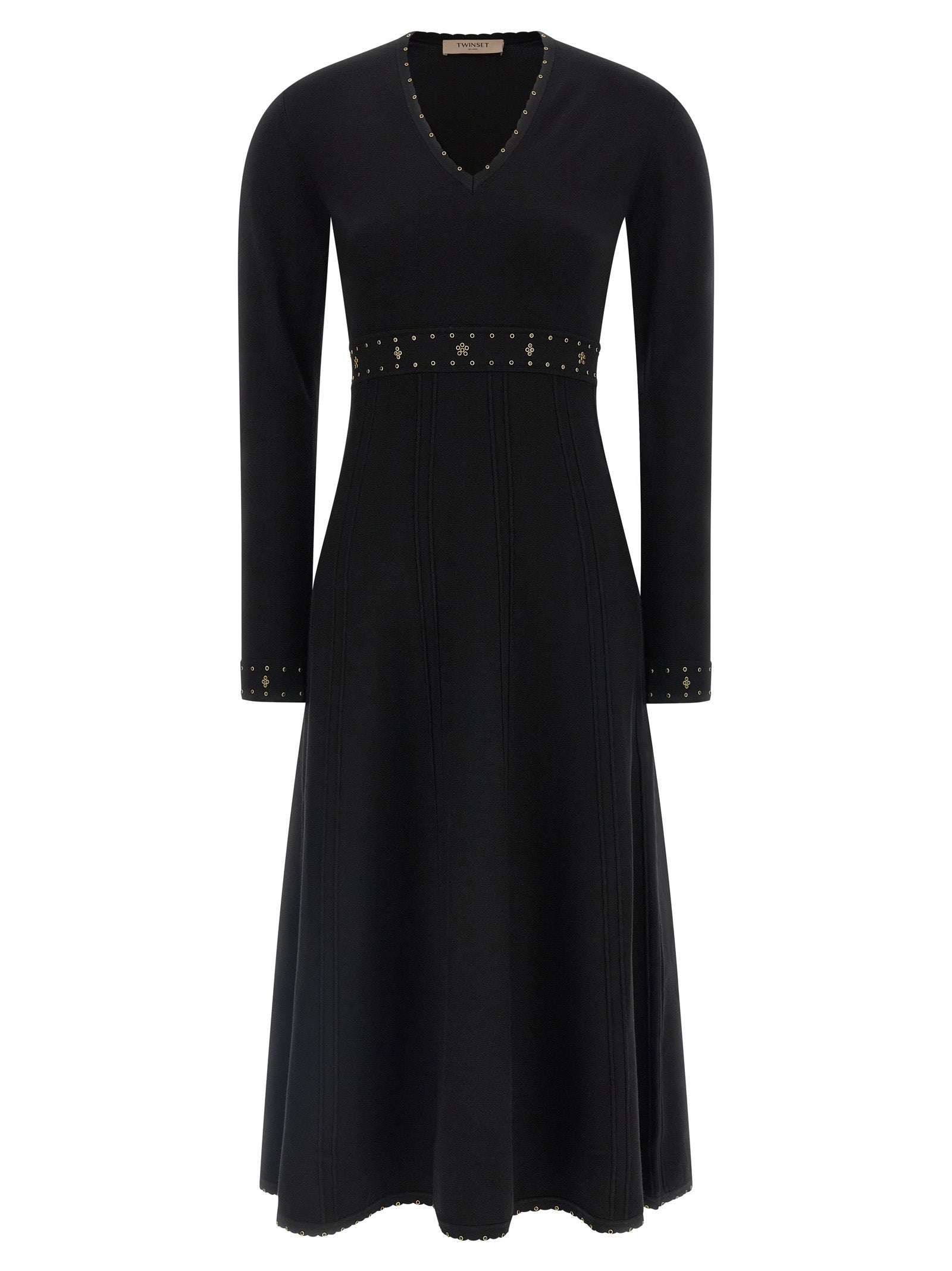 Twin Set Rhinestone Studded Dress