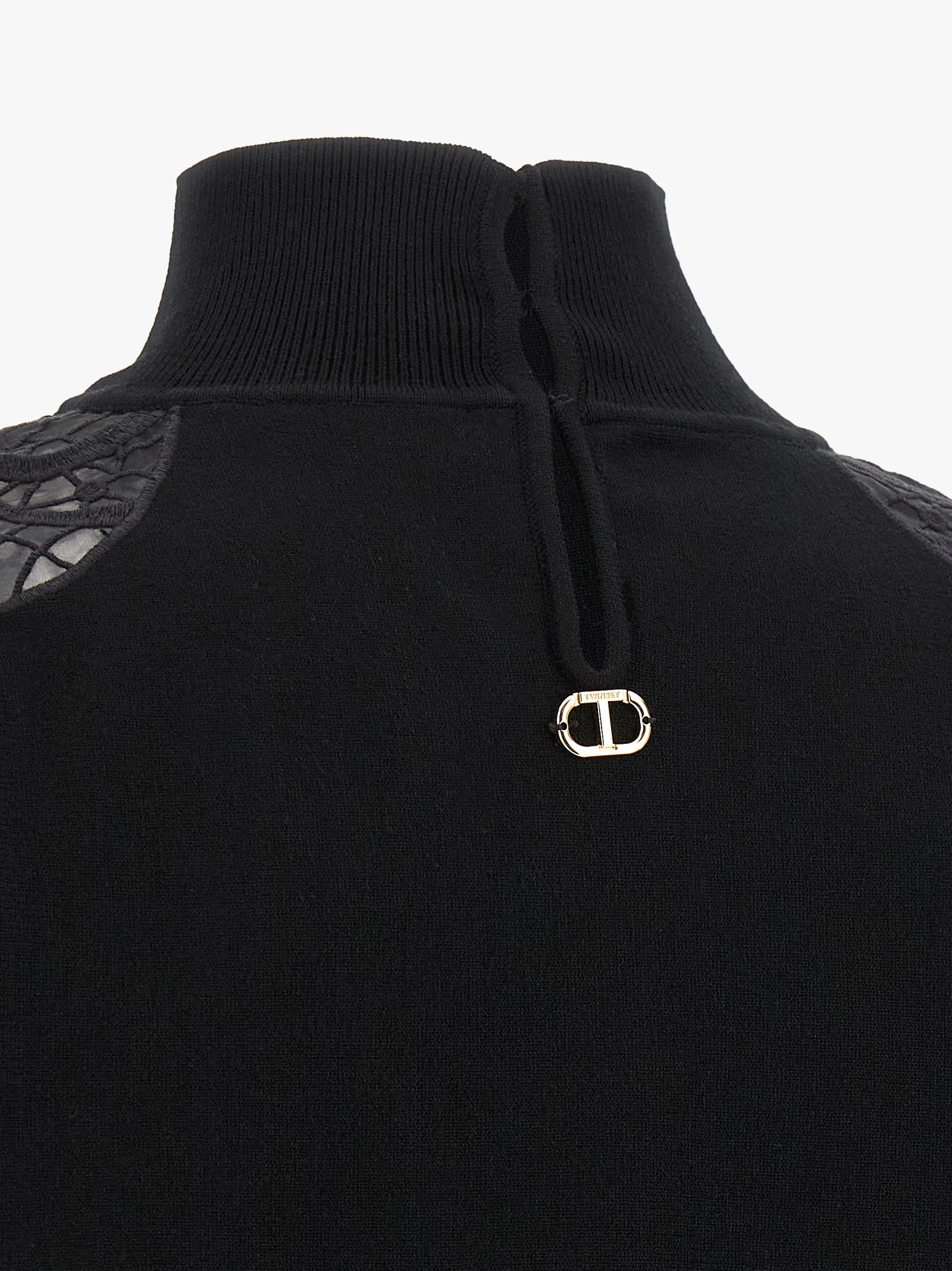 Twin Set Tulle Lace Sweater