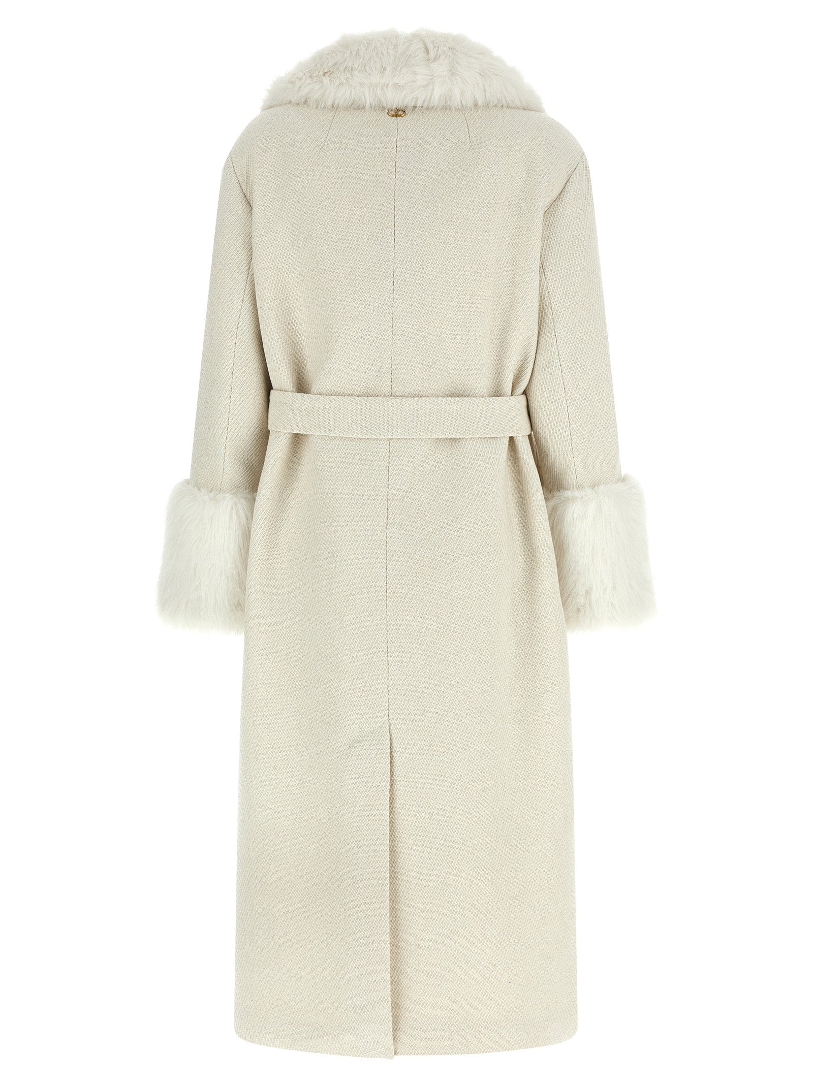 Twin Set Lamé Thread Coat