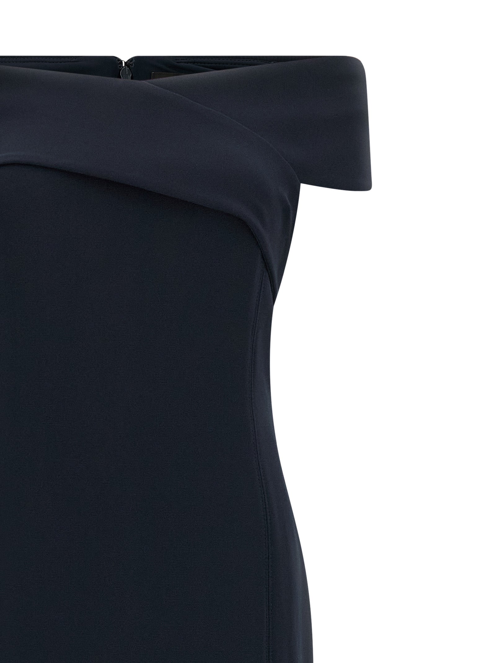 Lauren Ralph Lauren Long Dress With Crossed Neckline