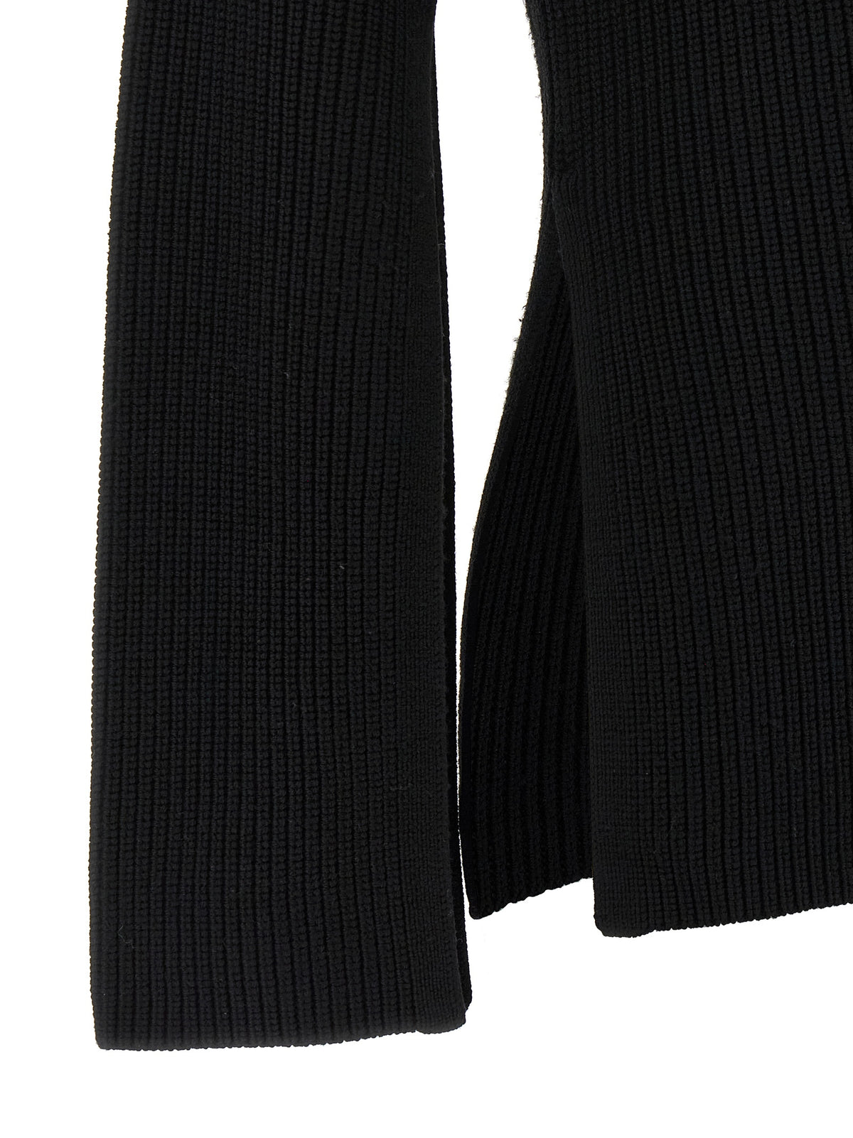 Toteme Ribbed Wool Turtleneck Sweater