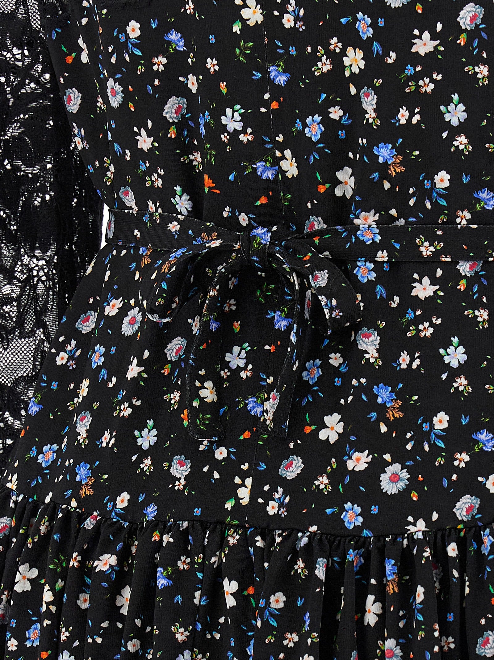 Paco Rabanne Floral Lace Dress