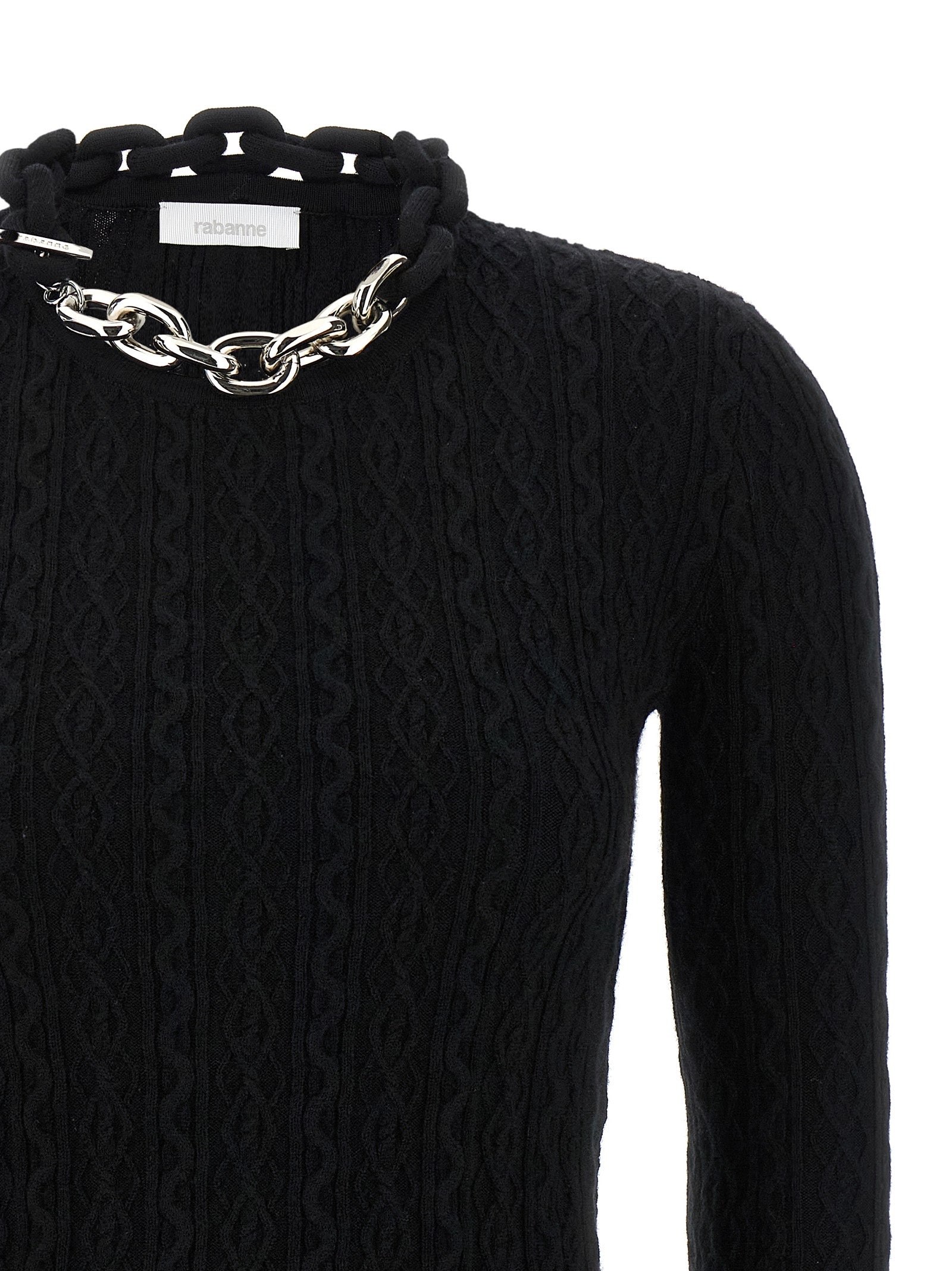 Paco Rabanne Necklace Sweater