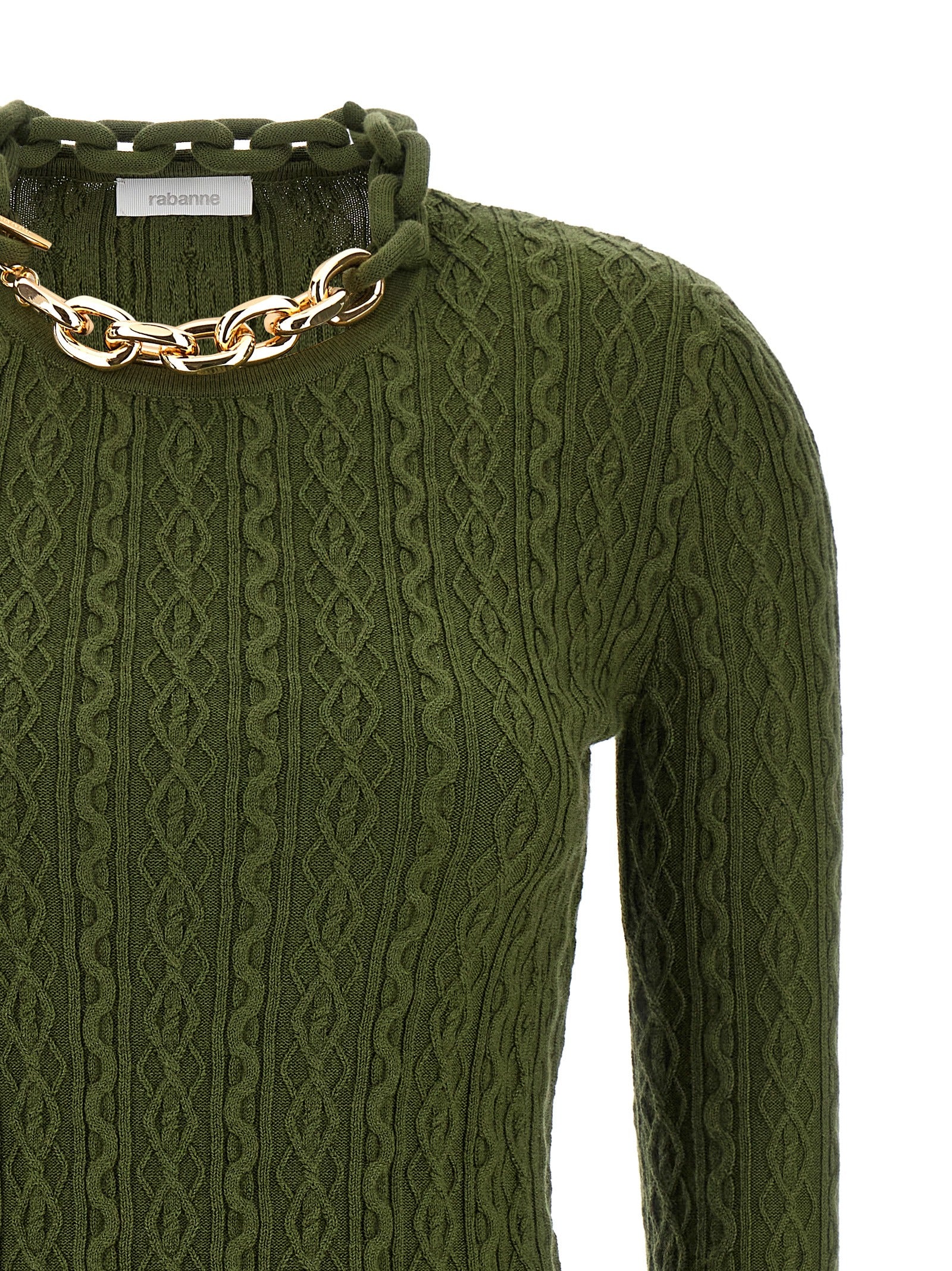 Paco Rabanne Necklace Sweater
