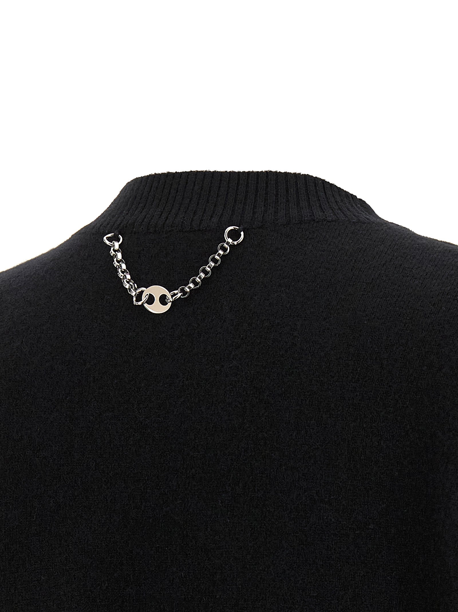 Paco Rabanne Trompe L'Oeil Cardigan Sweater