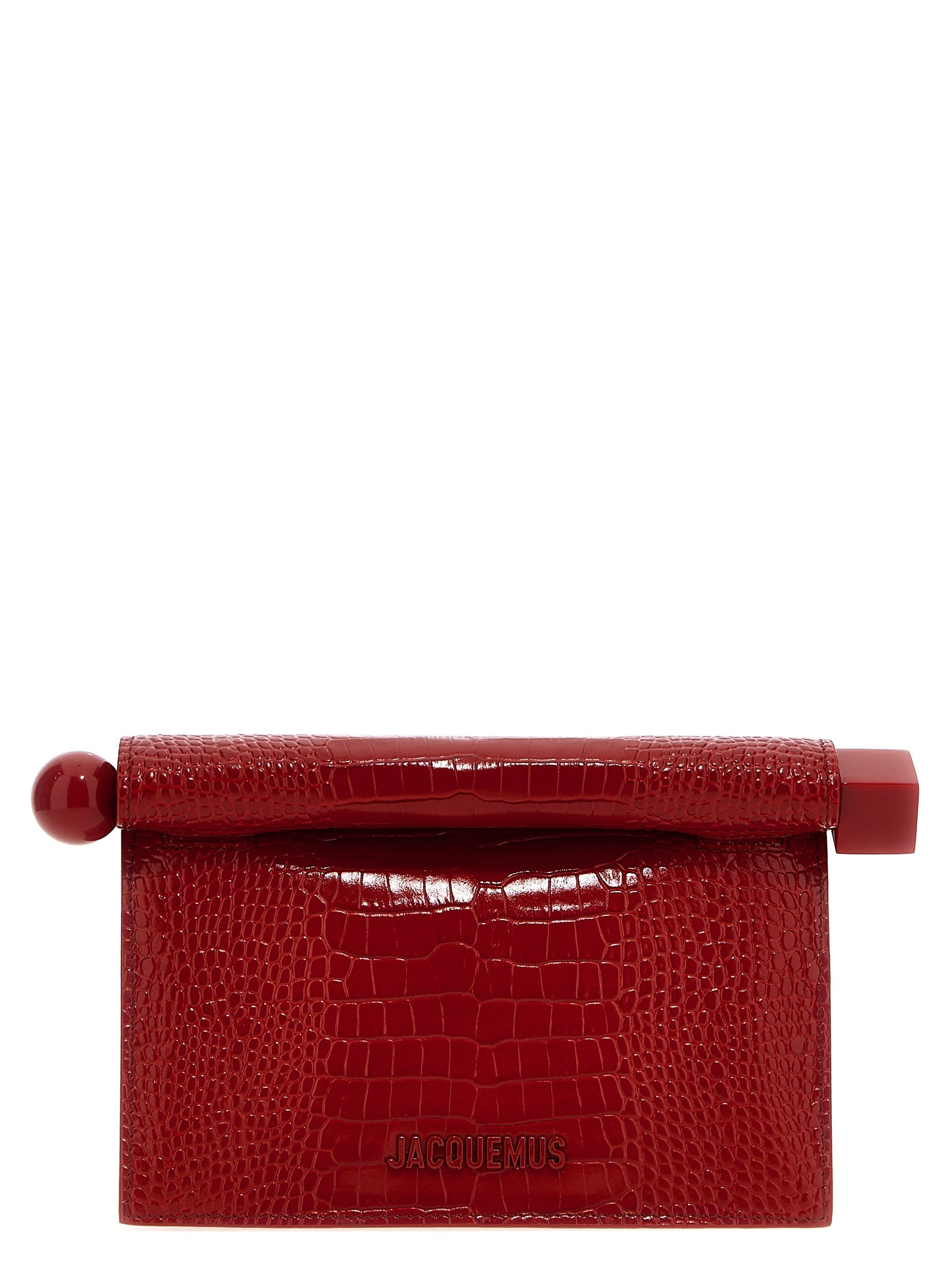 Jacquemus 'La Petite Pochette Rond Carré' Clutch