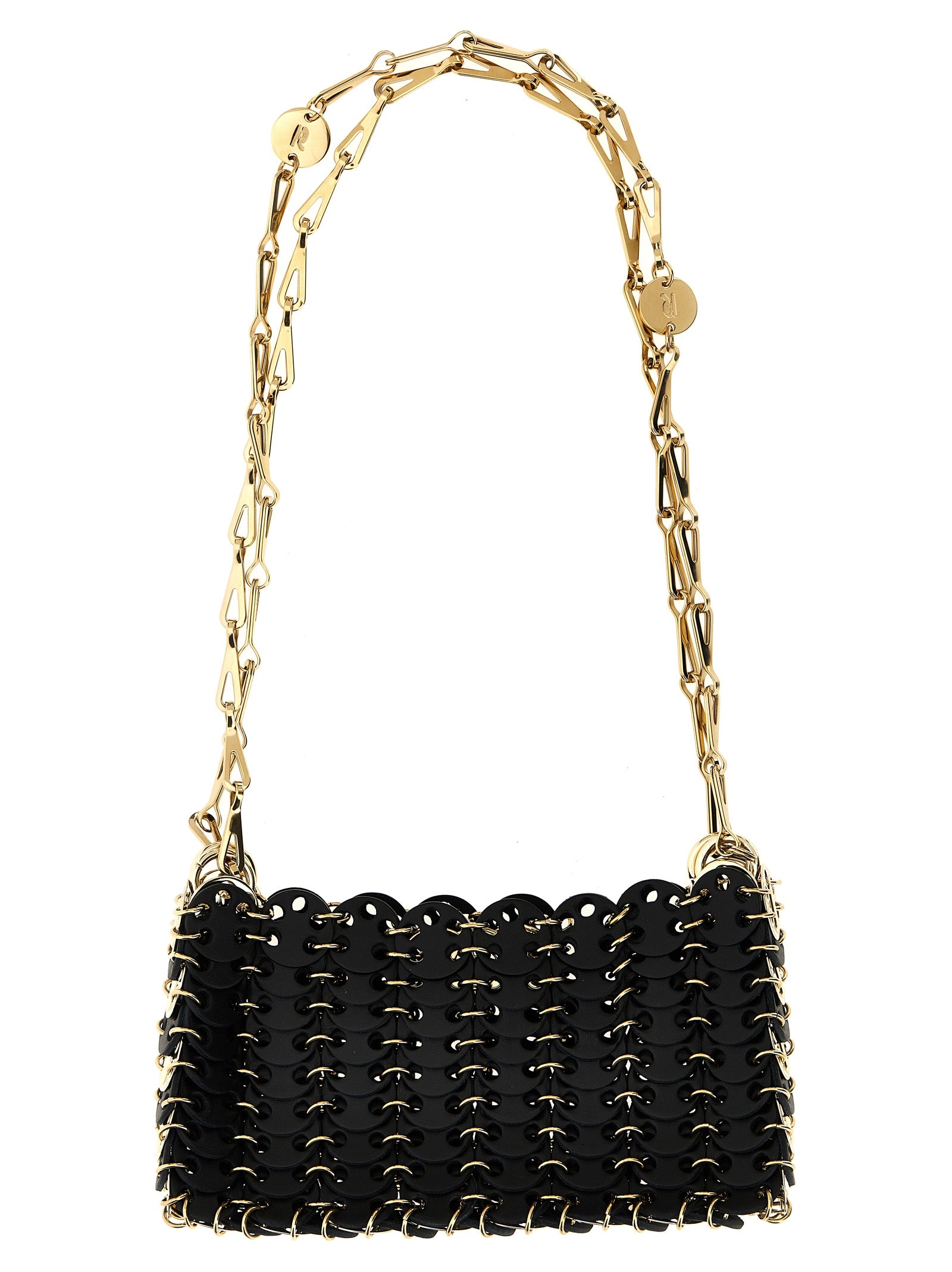 Paco Rabanne '1969 Black Nano Bag' Shoulder Bag