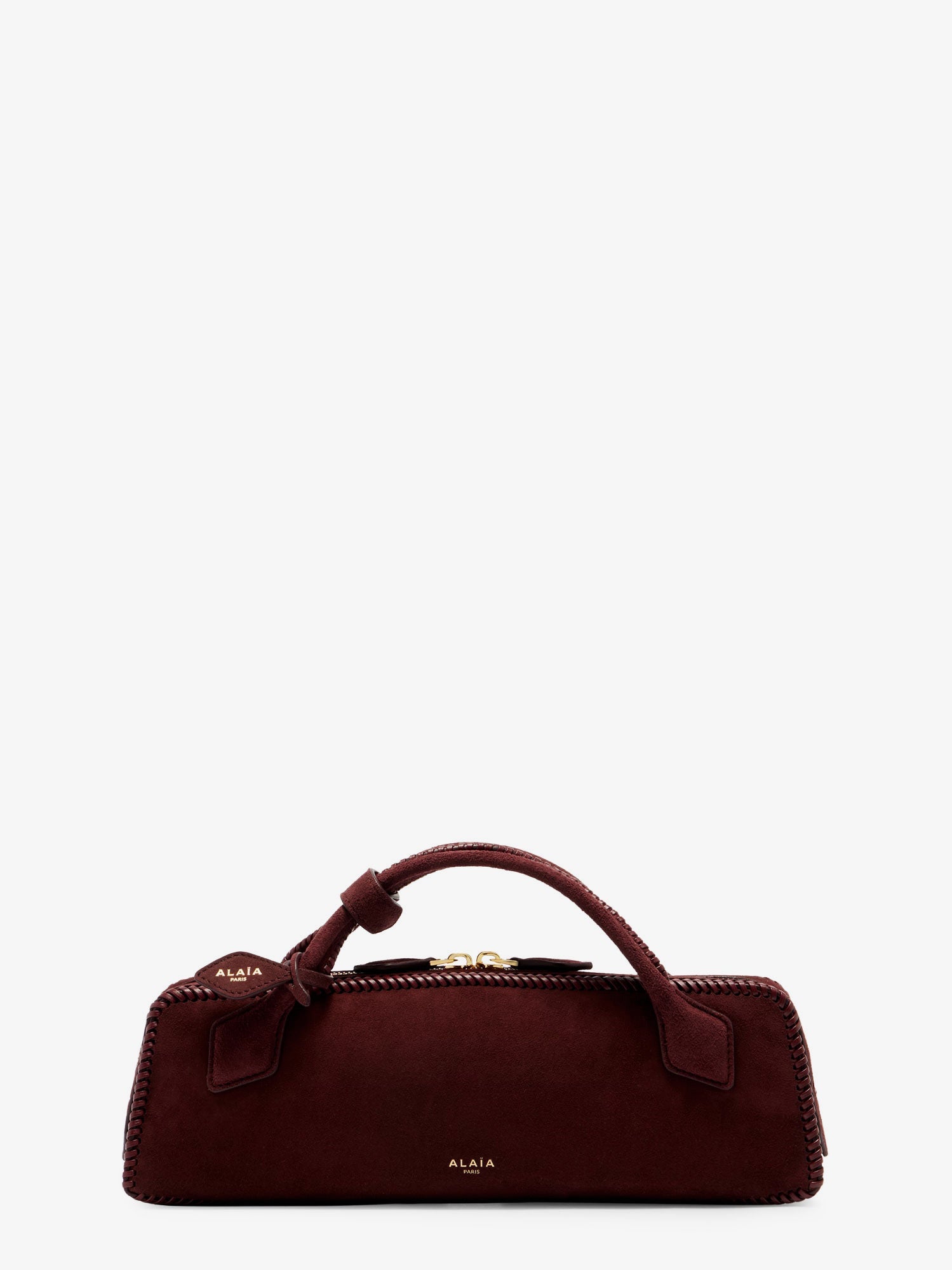 Alaïa Clutch Le Teckel Suede Handbag