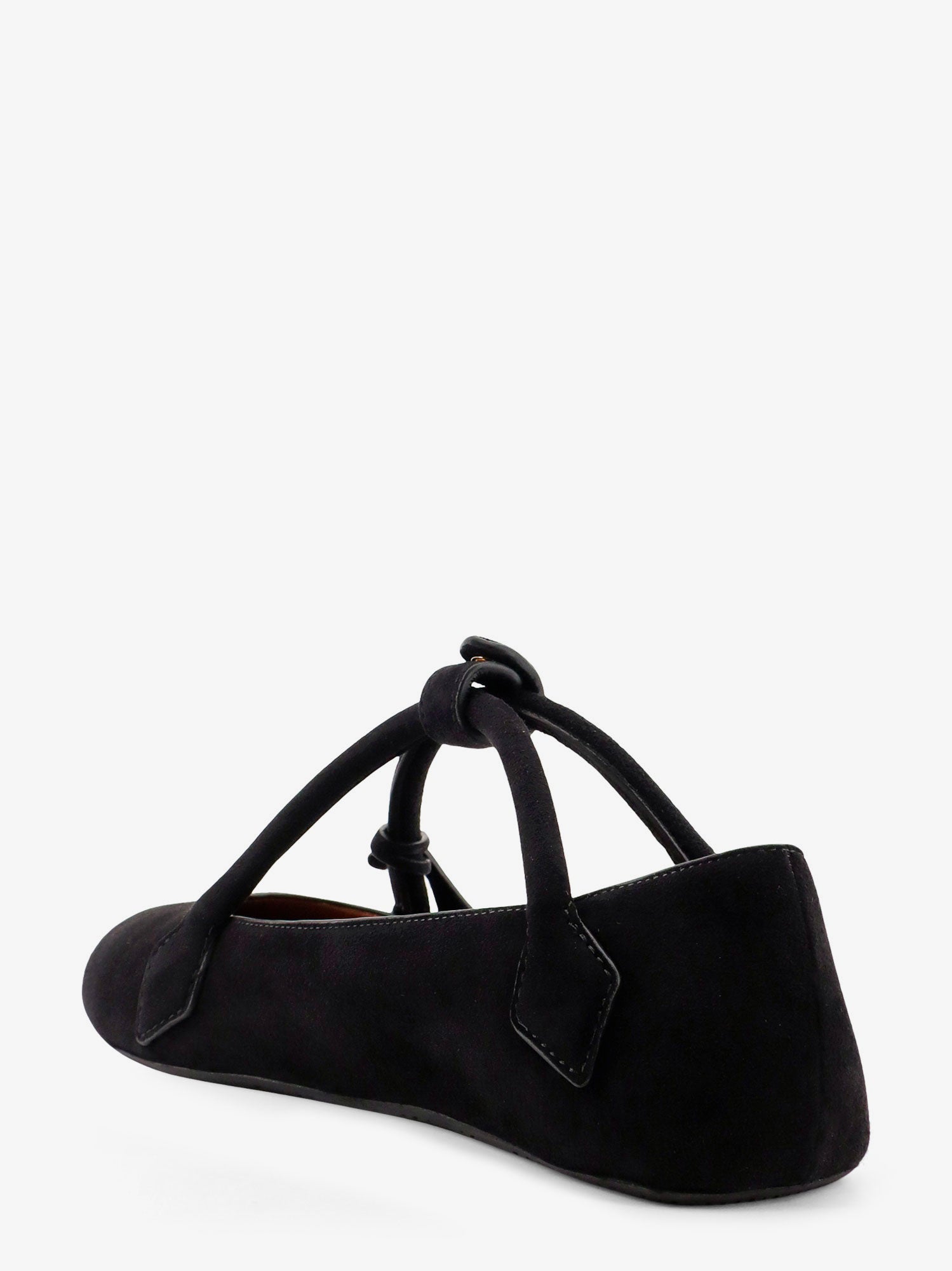 Alaïa Le Teckel Suede Ballet Flats