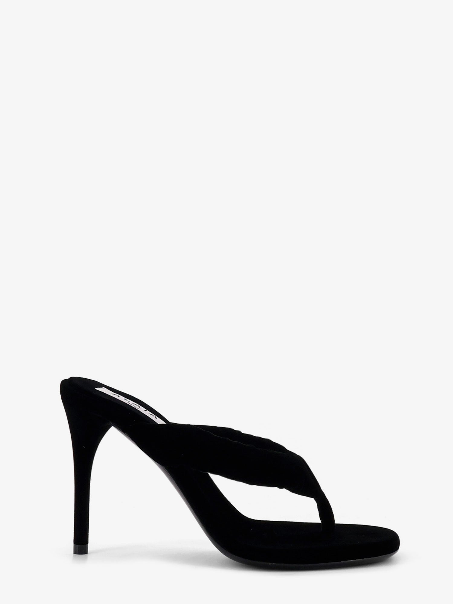 Alaïa Thong Sandals With Velvet Heel
