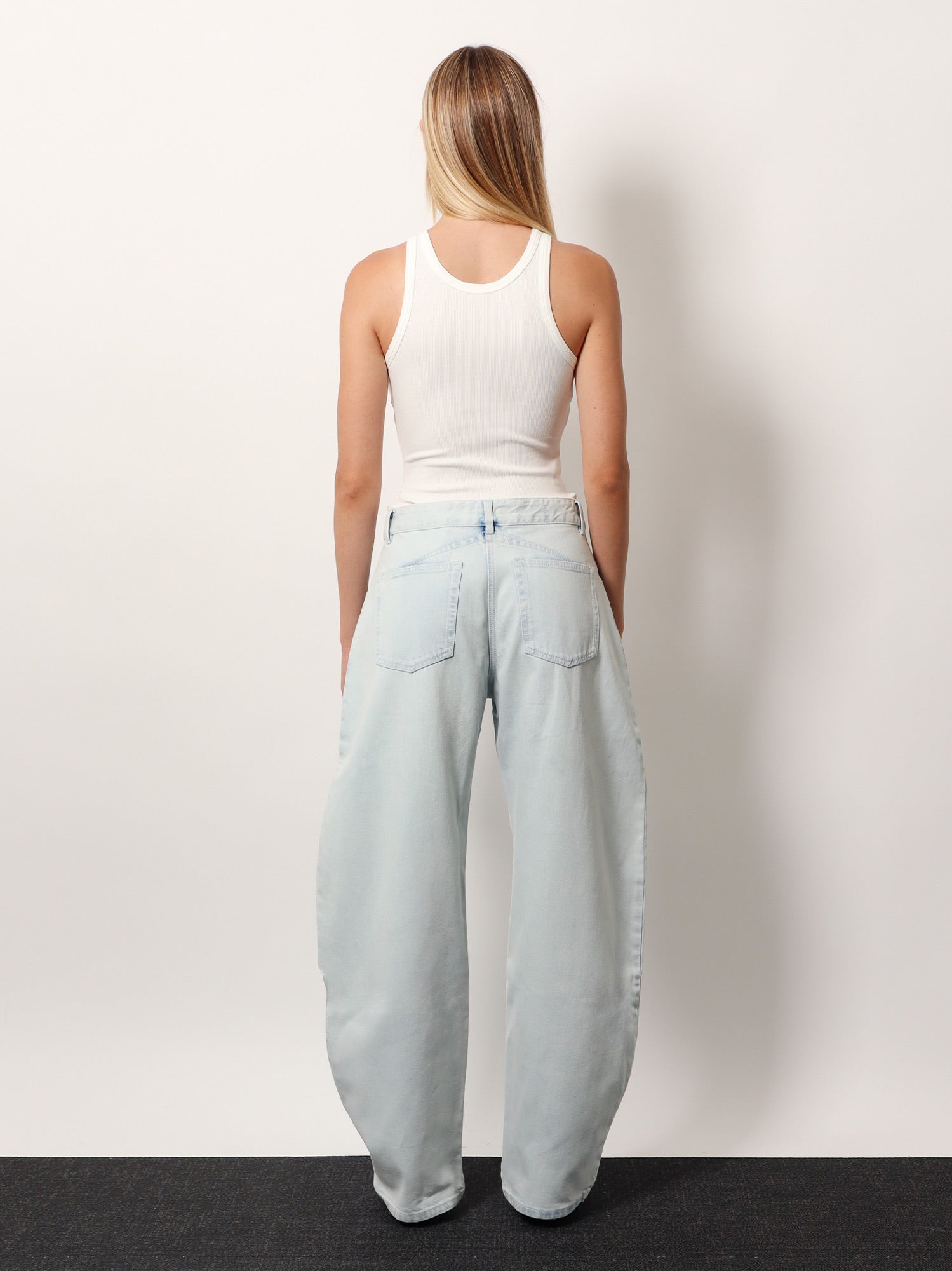 Alaïa Halter Cotton And Viscose Bodysuit