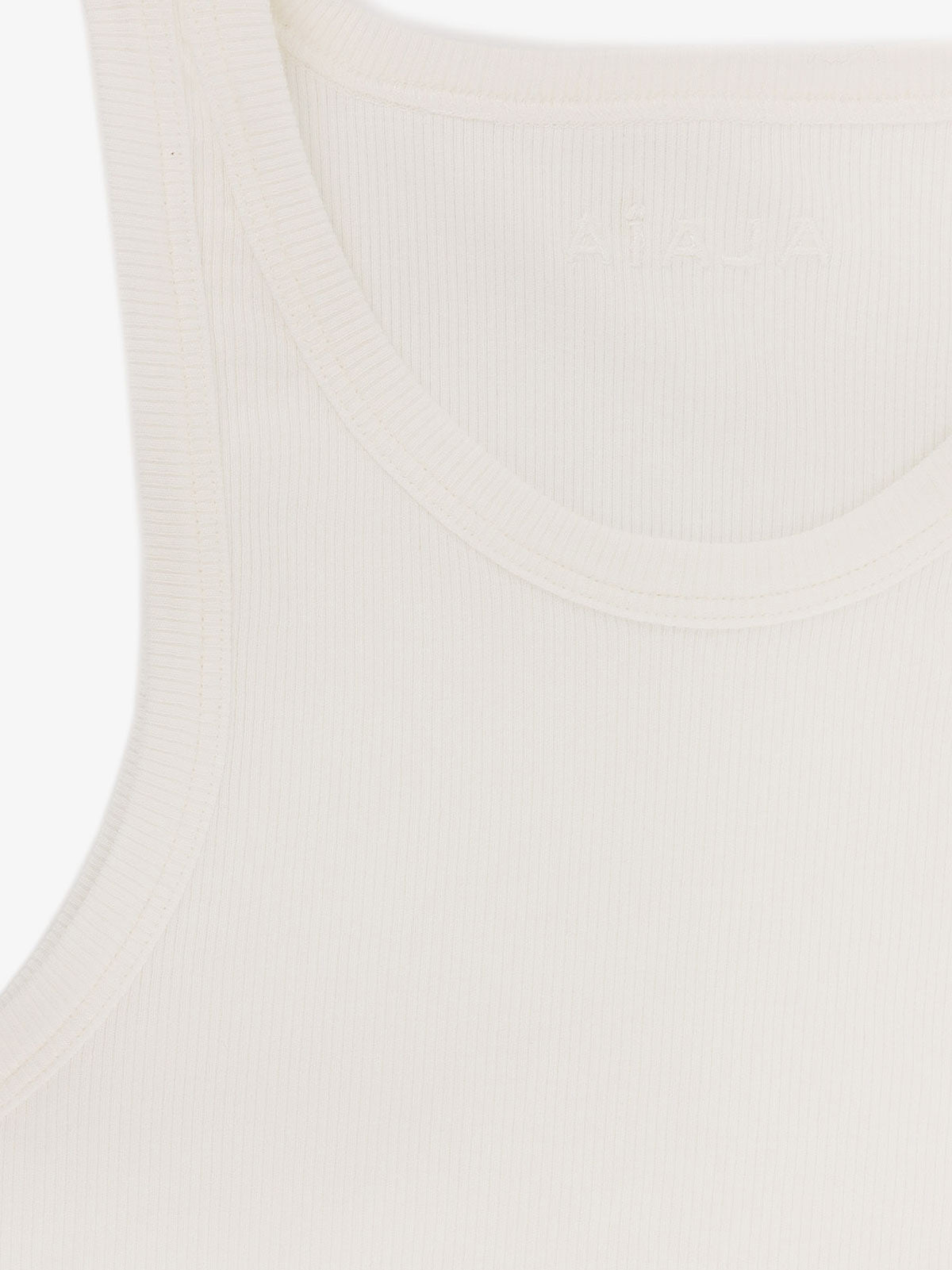 Alaïa Halter Cotton And Viscose Bodysuit