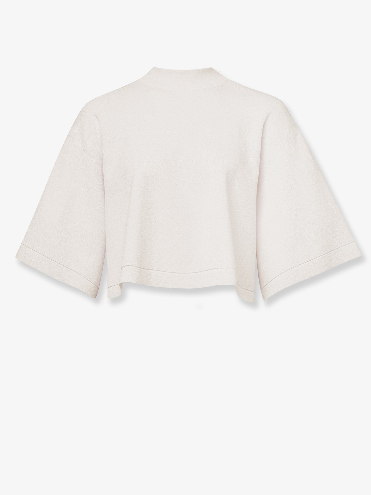 Alaïa Cropped Cotton Blend Top