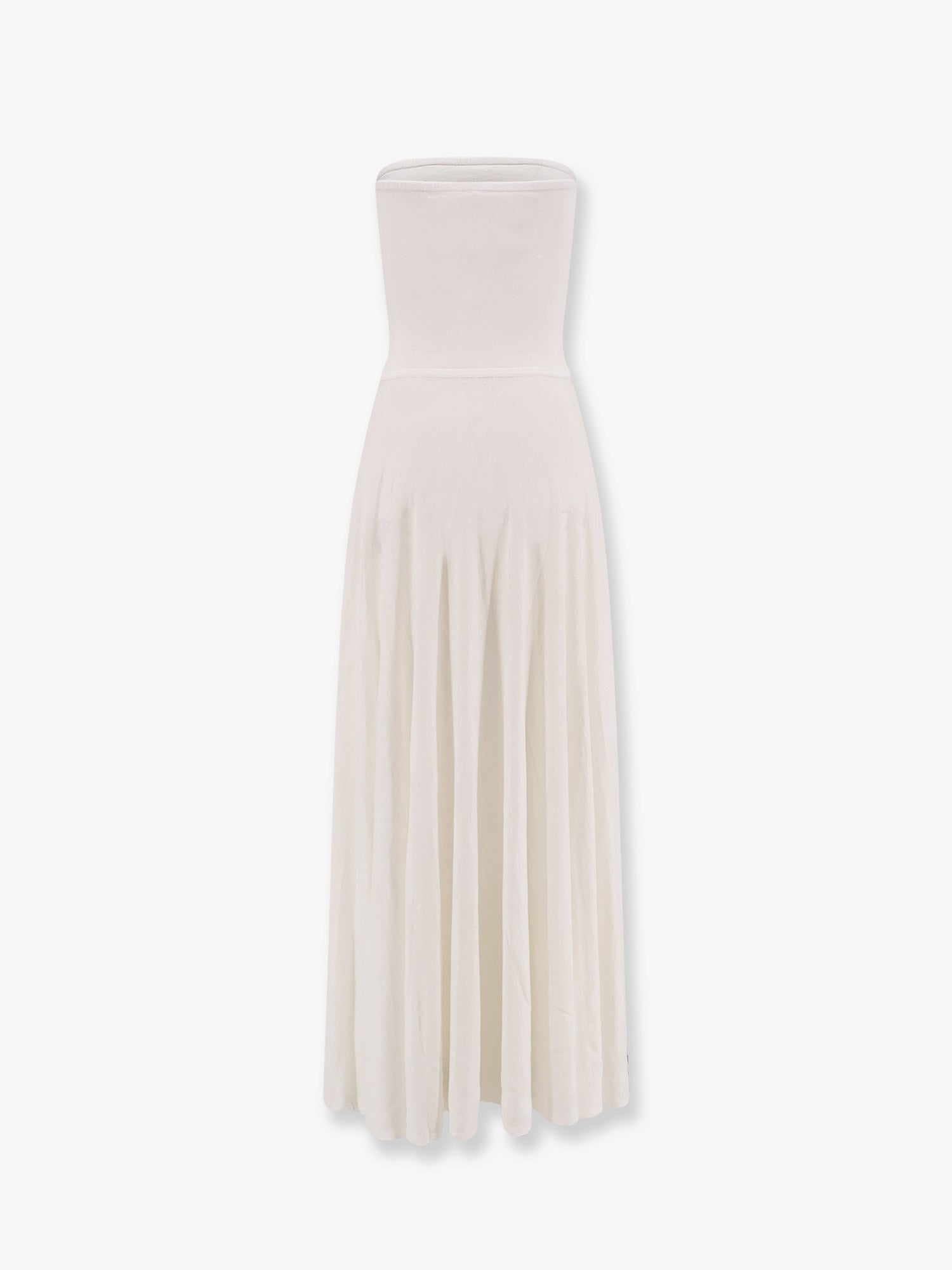 Alaïa Linen Blend Maxi Dress