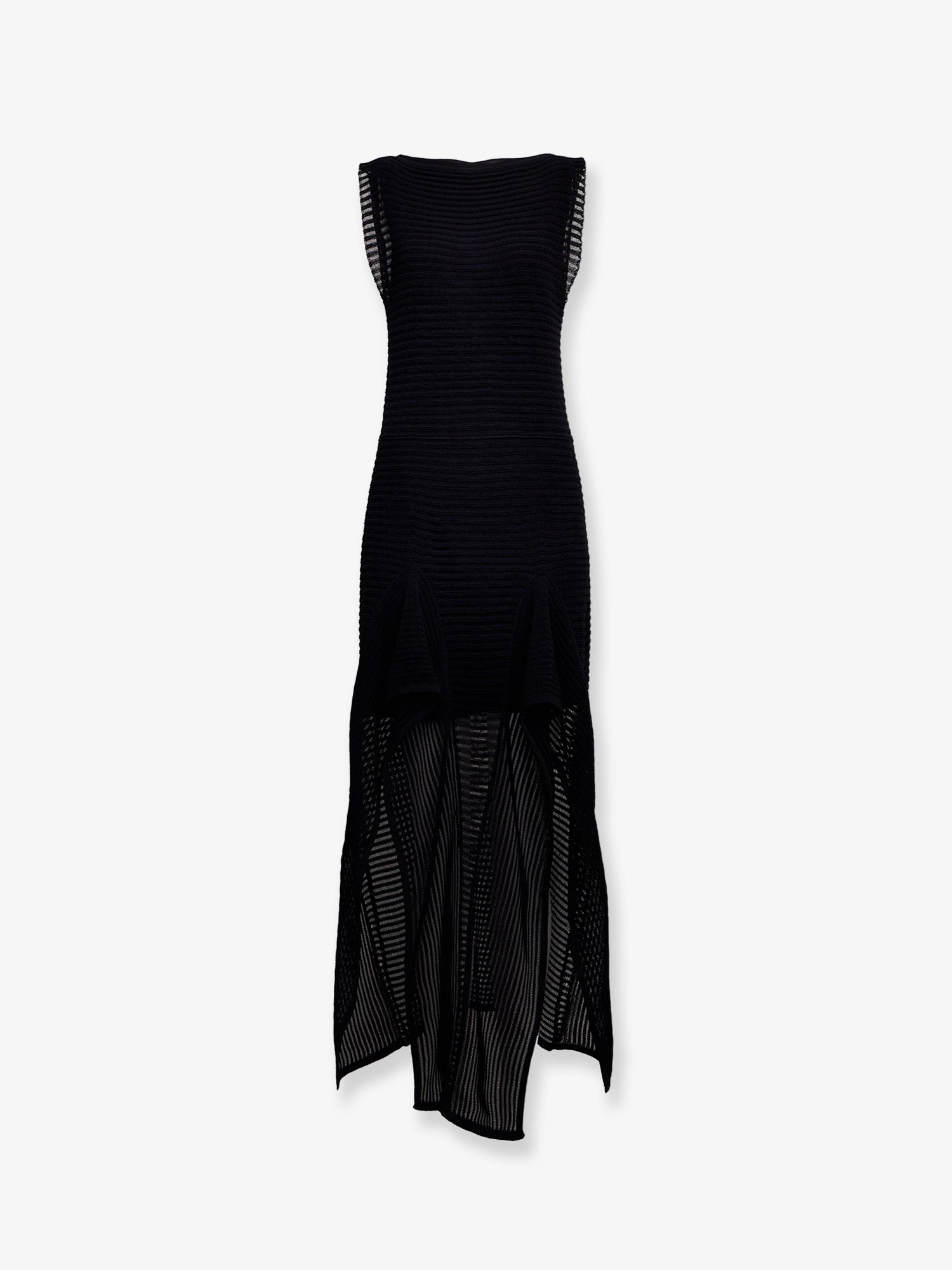 Alaïa Ladder Cotton Blend Dress
