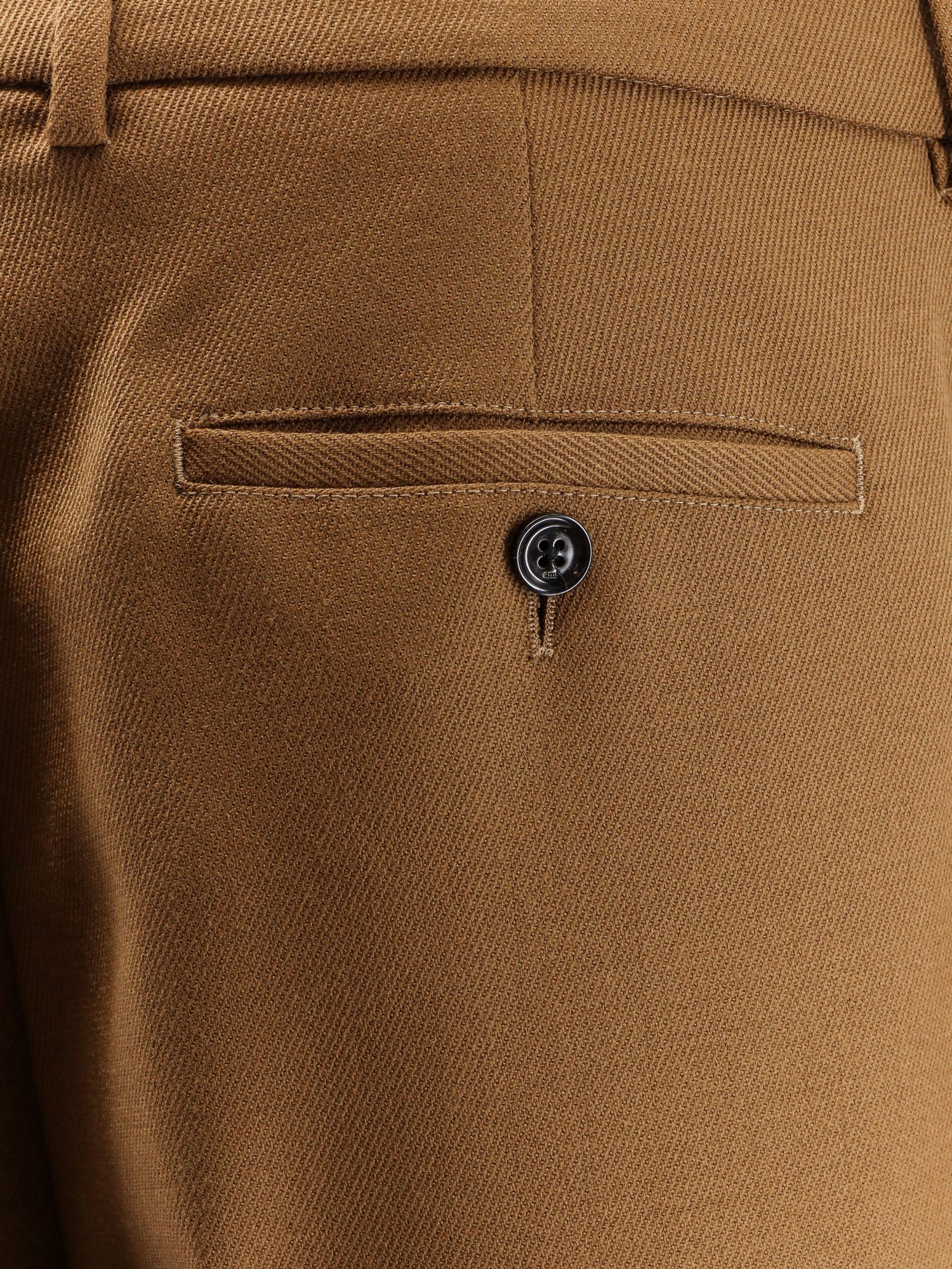 AMI Paris Virgin Wool Trousers