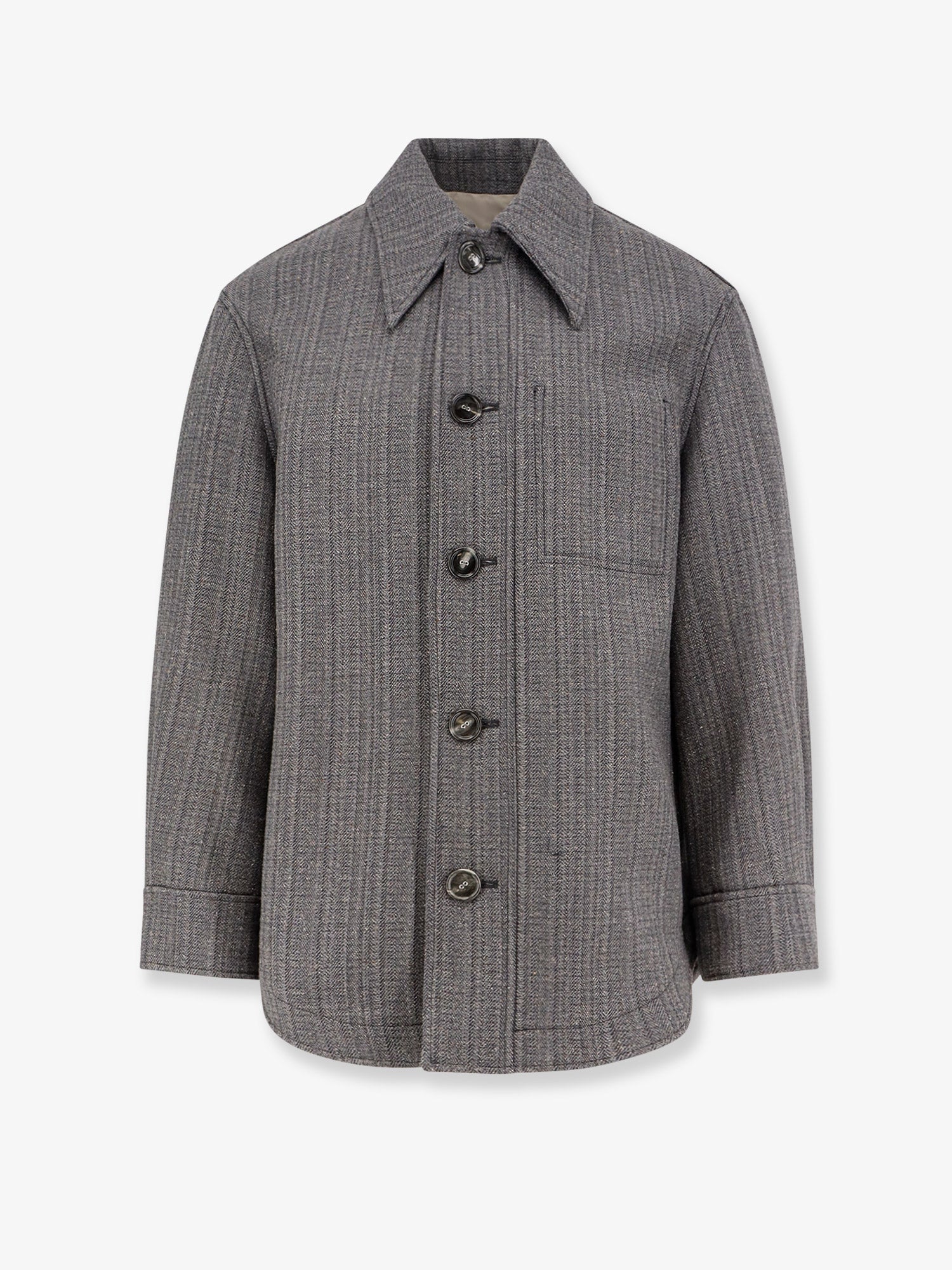 AMI Paris Wool Blend Overshirt