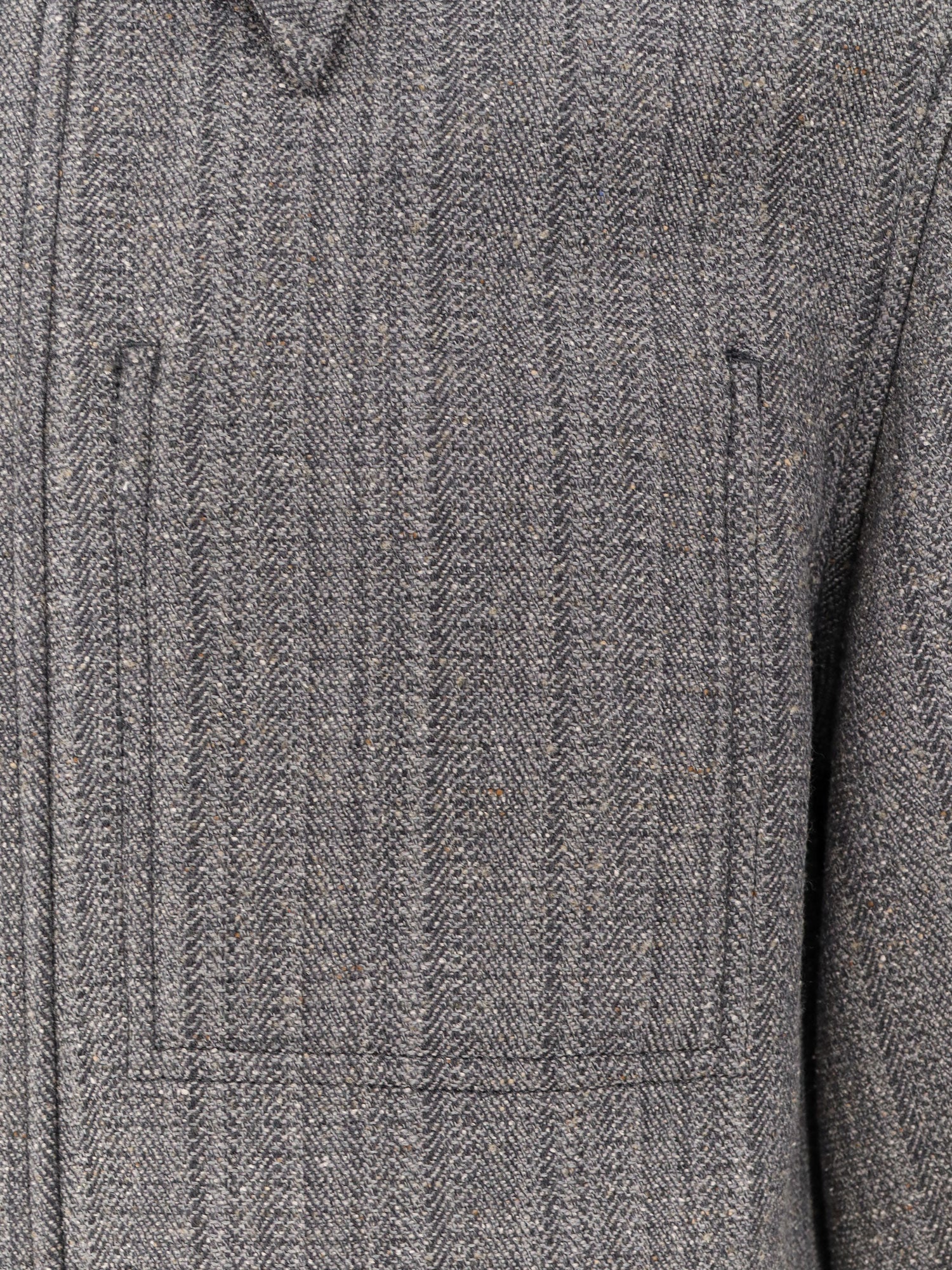 AMI Paris Wool Blend Overshirt