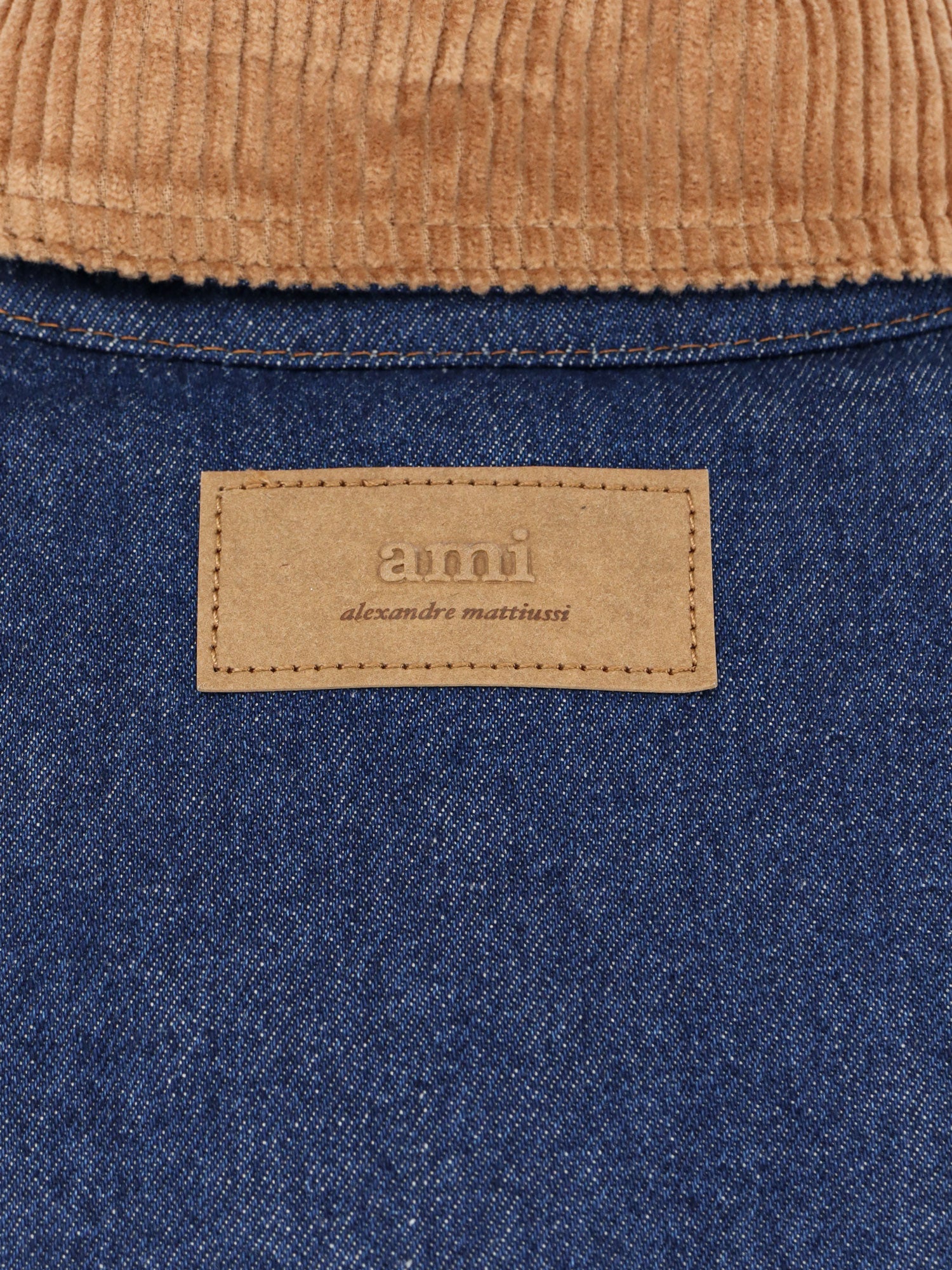 AMI Paris Padded Denim Jacket