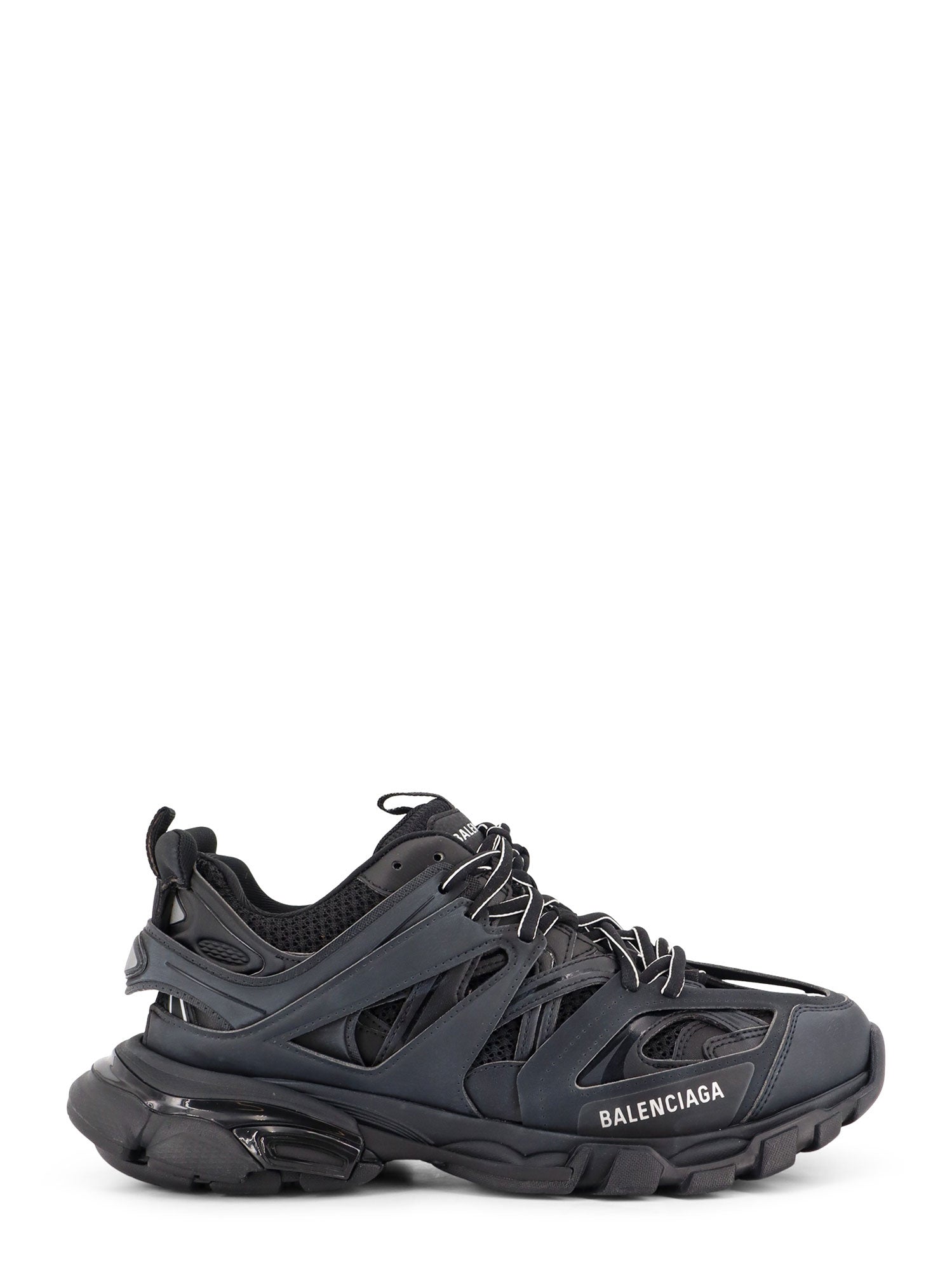 Balenciaga Nylon And Mesh Track Sneakers