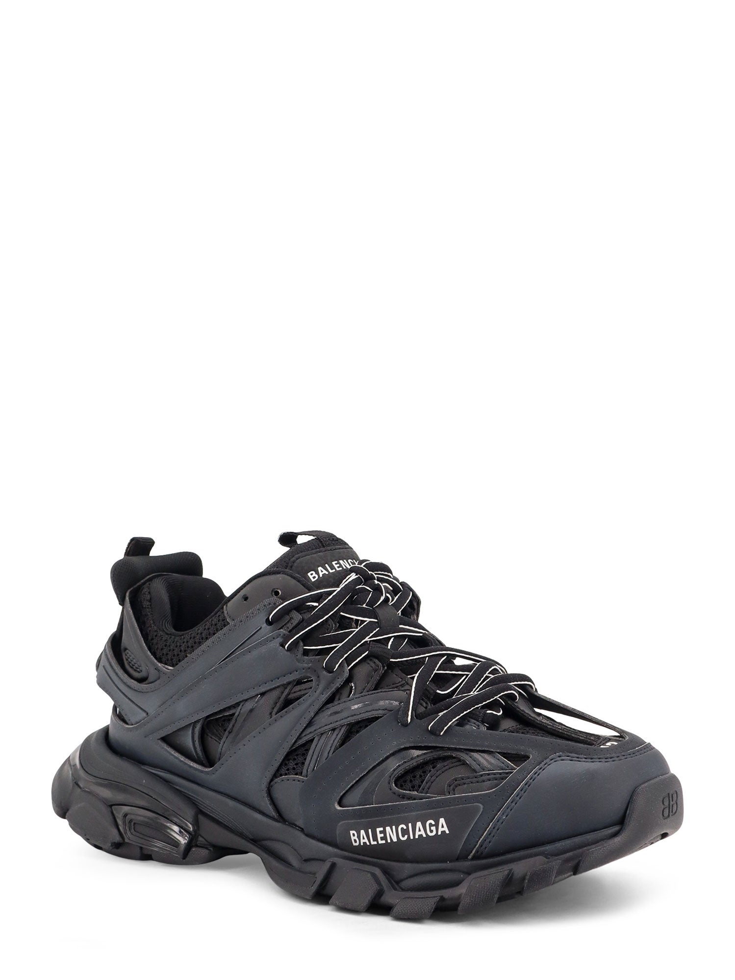 Balenciaga Nylon And Mesh Track Sneakers