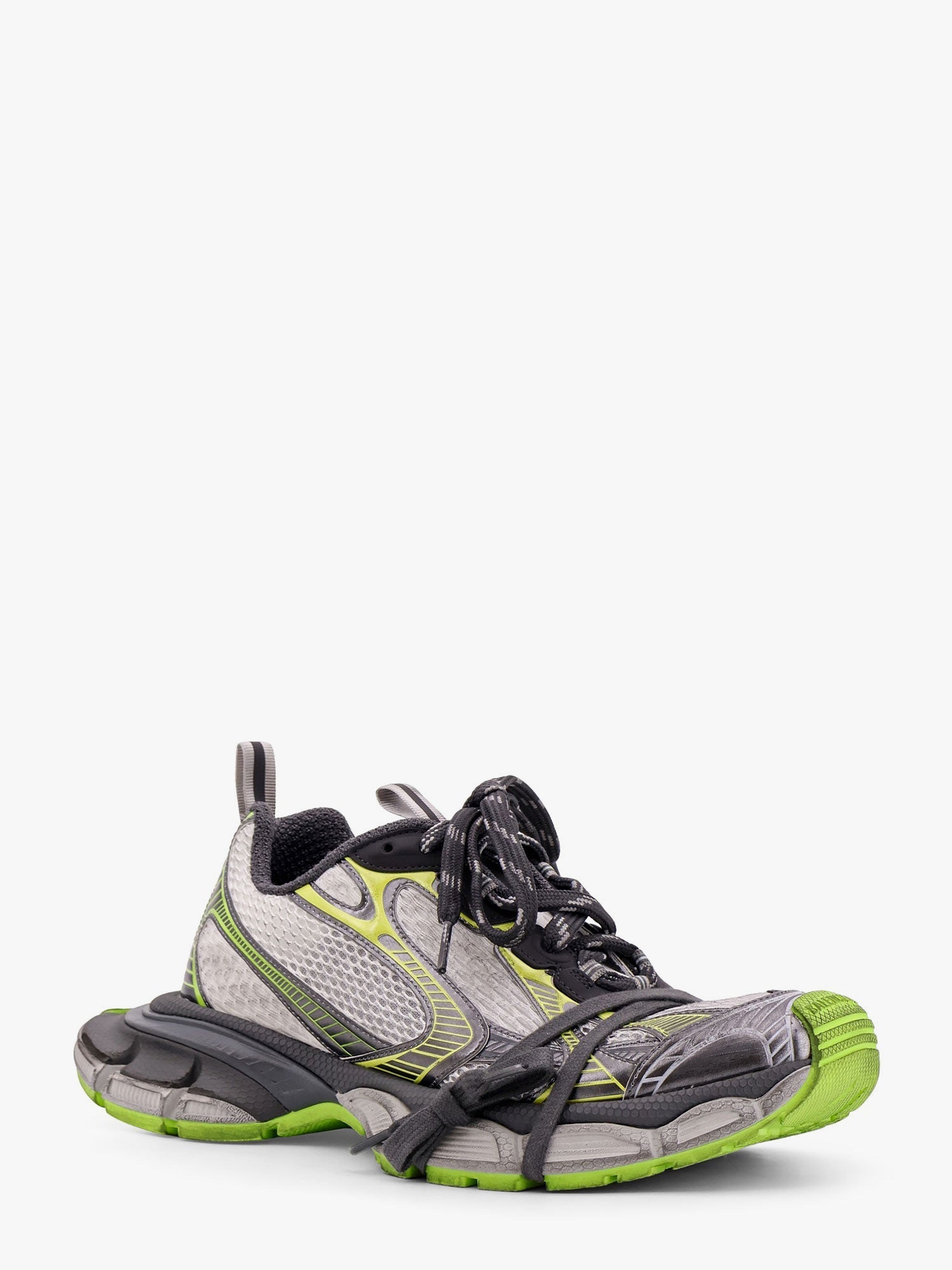 Balenciaga 3xl Mesh And Polyurethane Sneakers