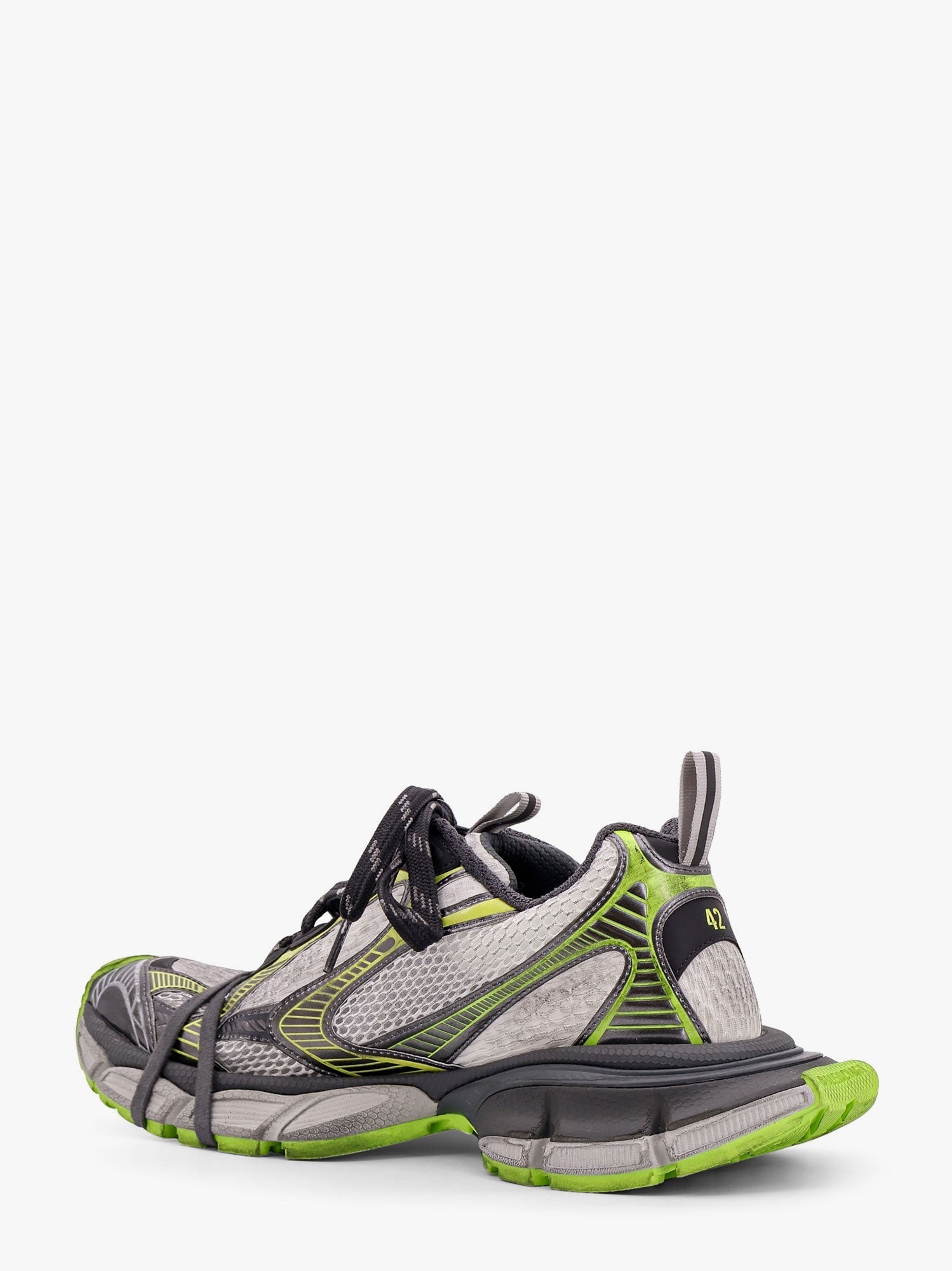 Balenciaga 3xl Mesh And Polyurethane Sneakers