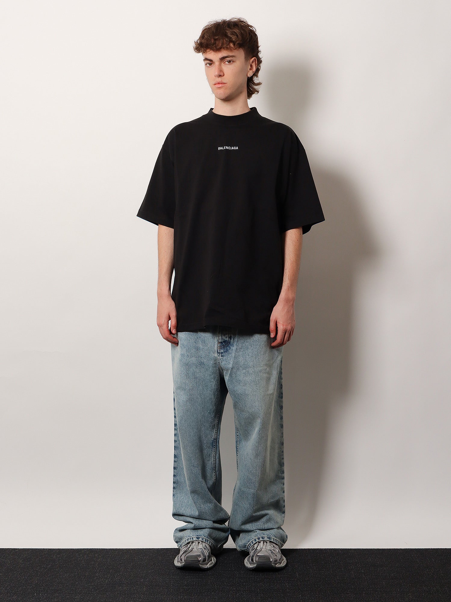 Balenciaga Baggy Denim Trousers