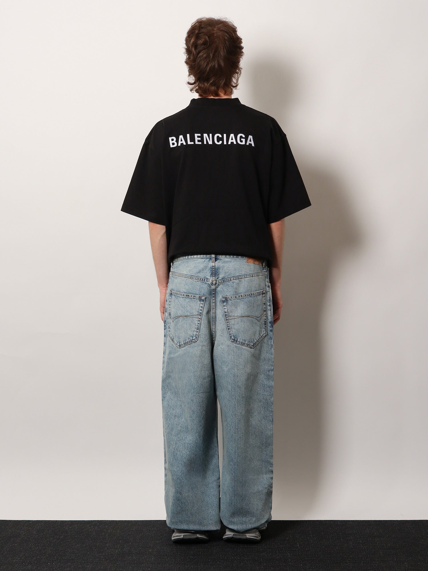 Balenciaga Baggy Denim Trousers
