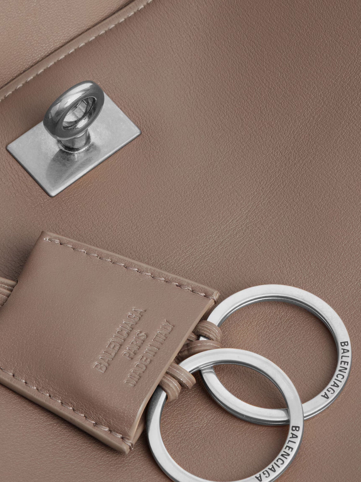 Balenciaga Rodeo Medium Leather Crossbody Bag