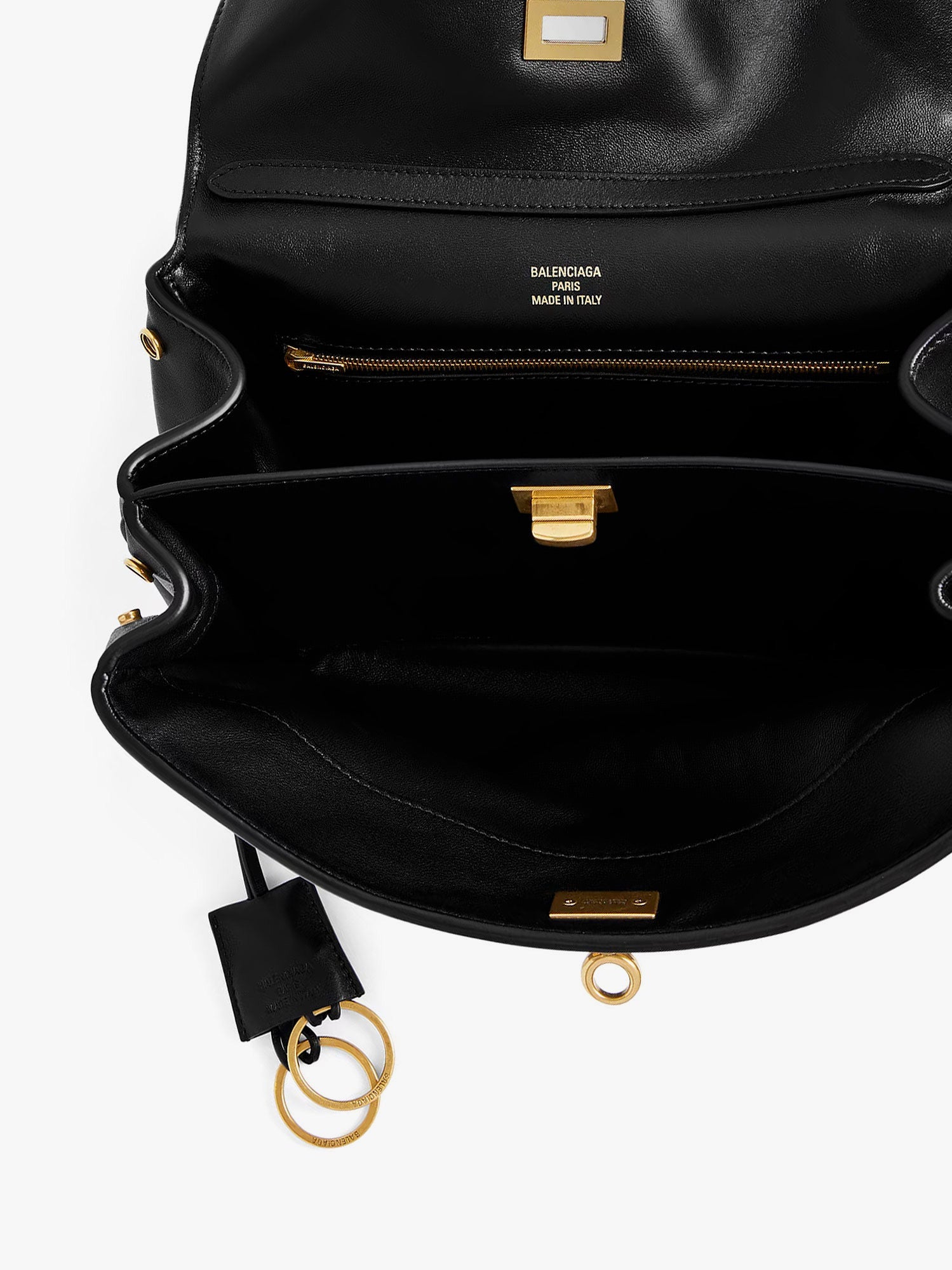 Balenciaga Rodeo Leather Shoulder Bag