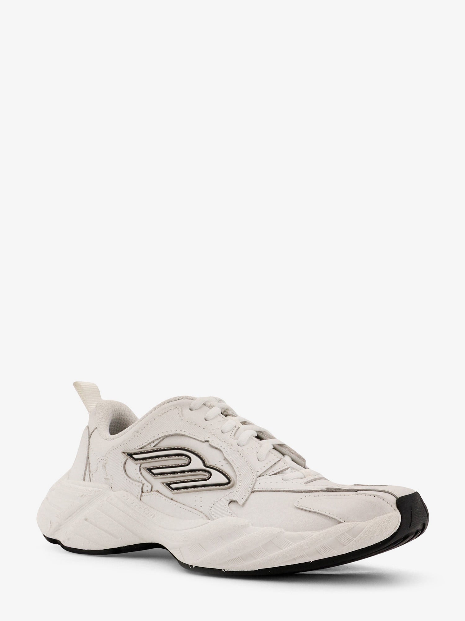 Balenciaga Monday Low-top Sneakers In Leather
